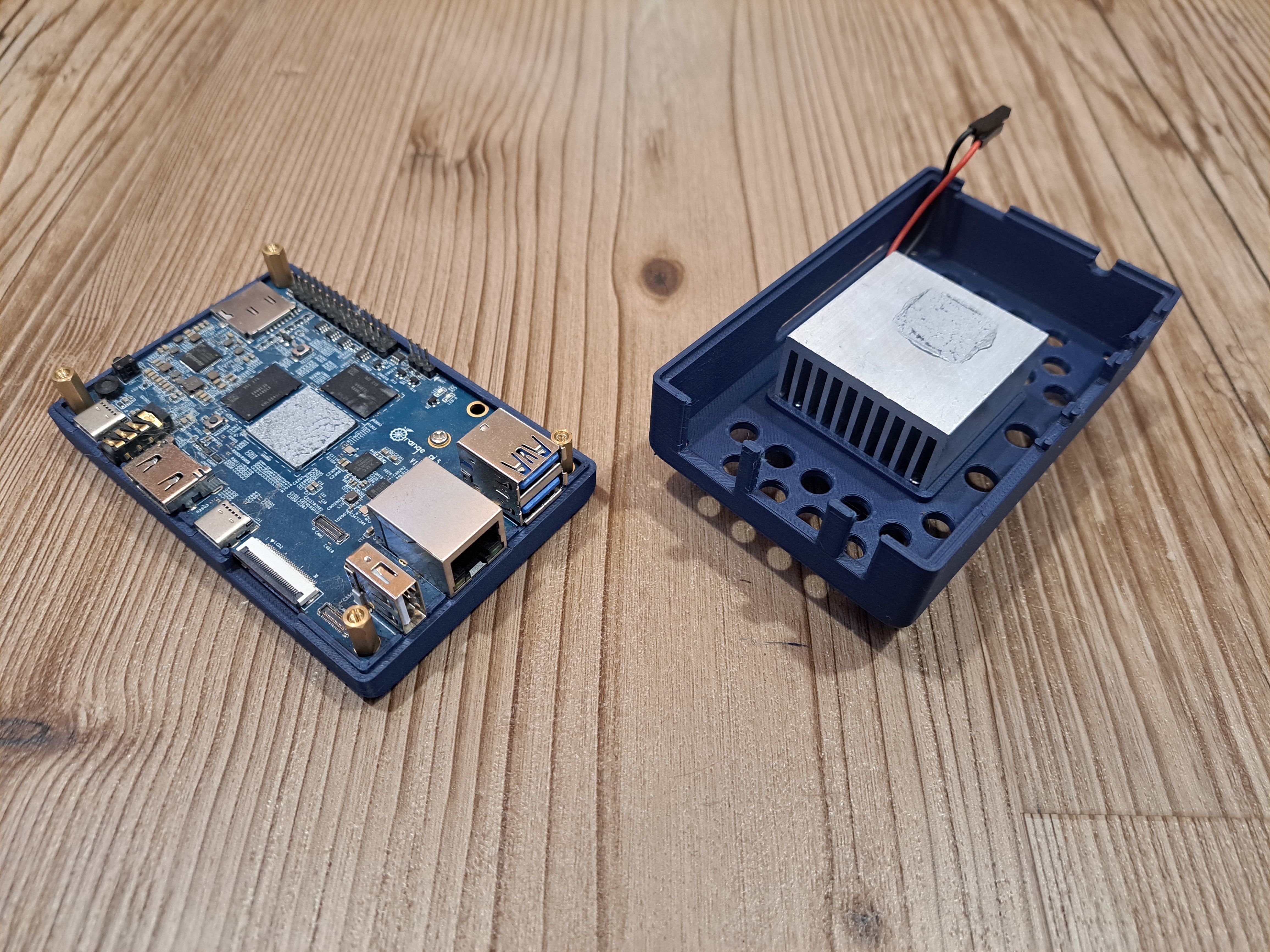 High Quality Orange Pi 5 Compact Case 3D print model_2