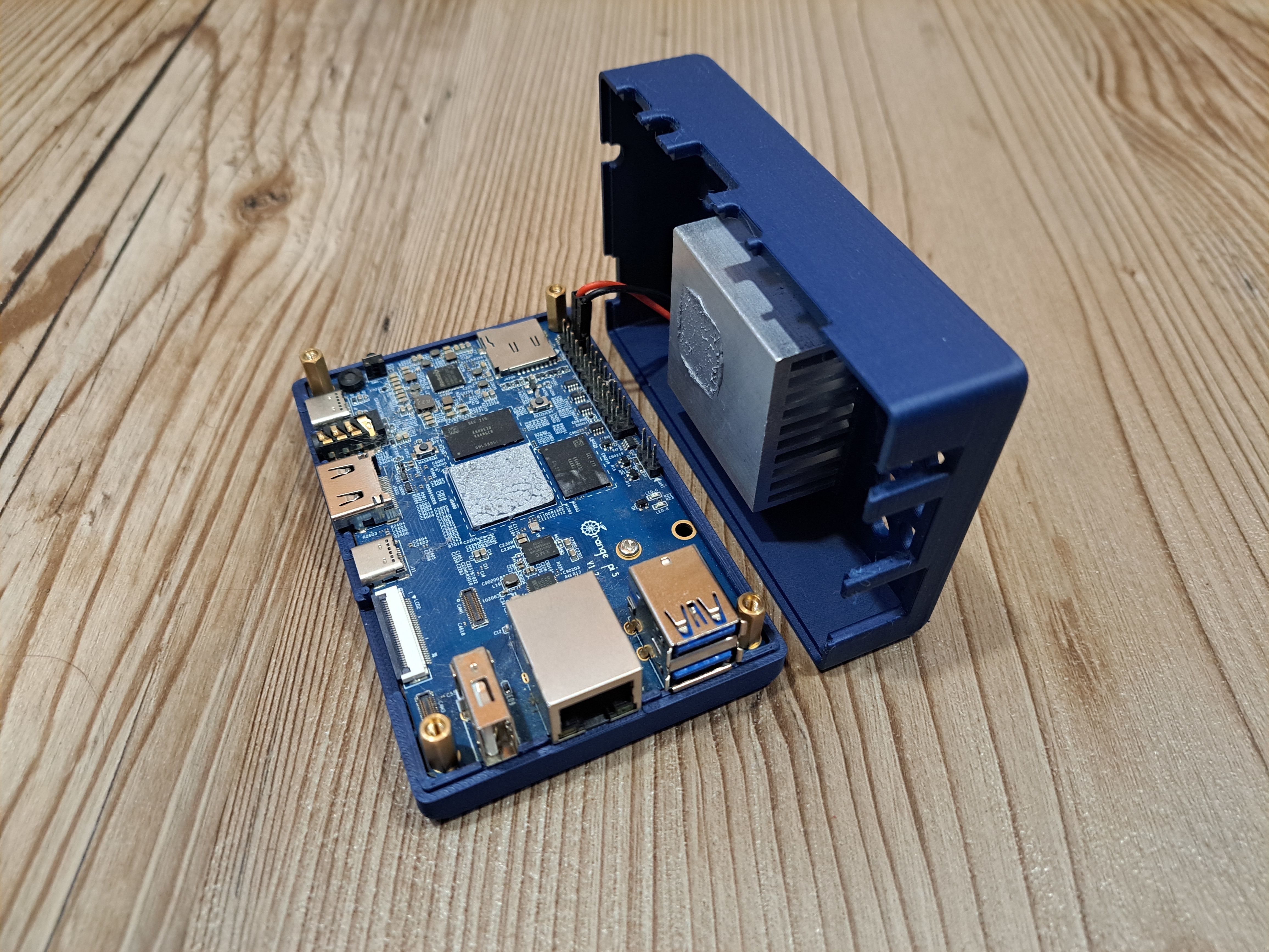 High Quality Orange Pi 5 Compact Case 3D print model_7