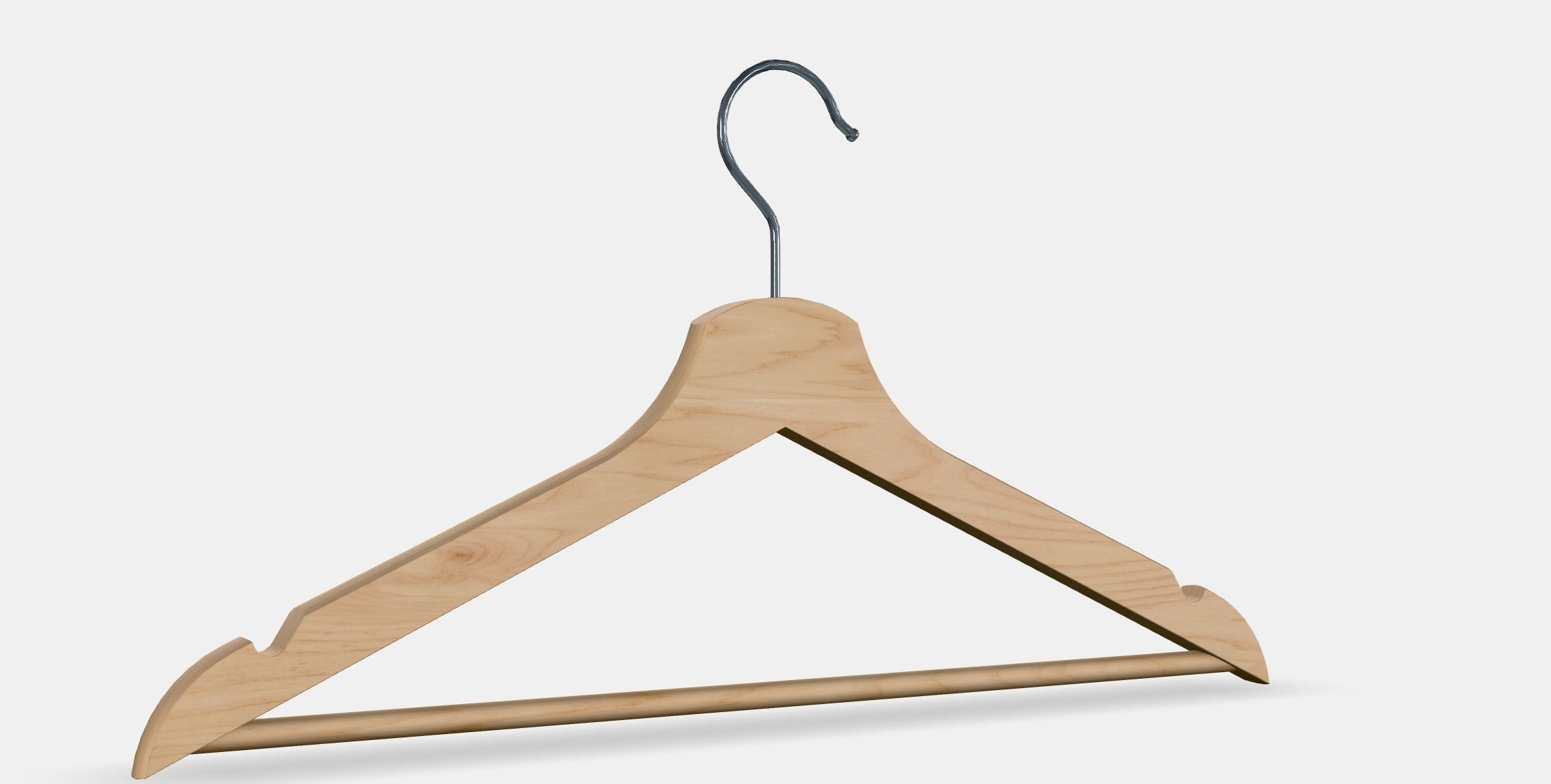 BUMERANG Hanger Low-poly 3D model_2