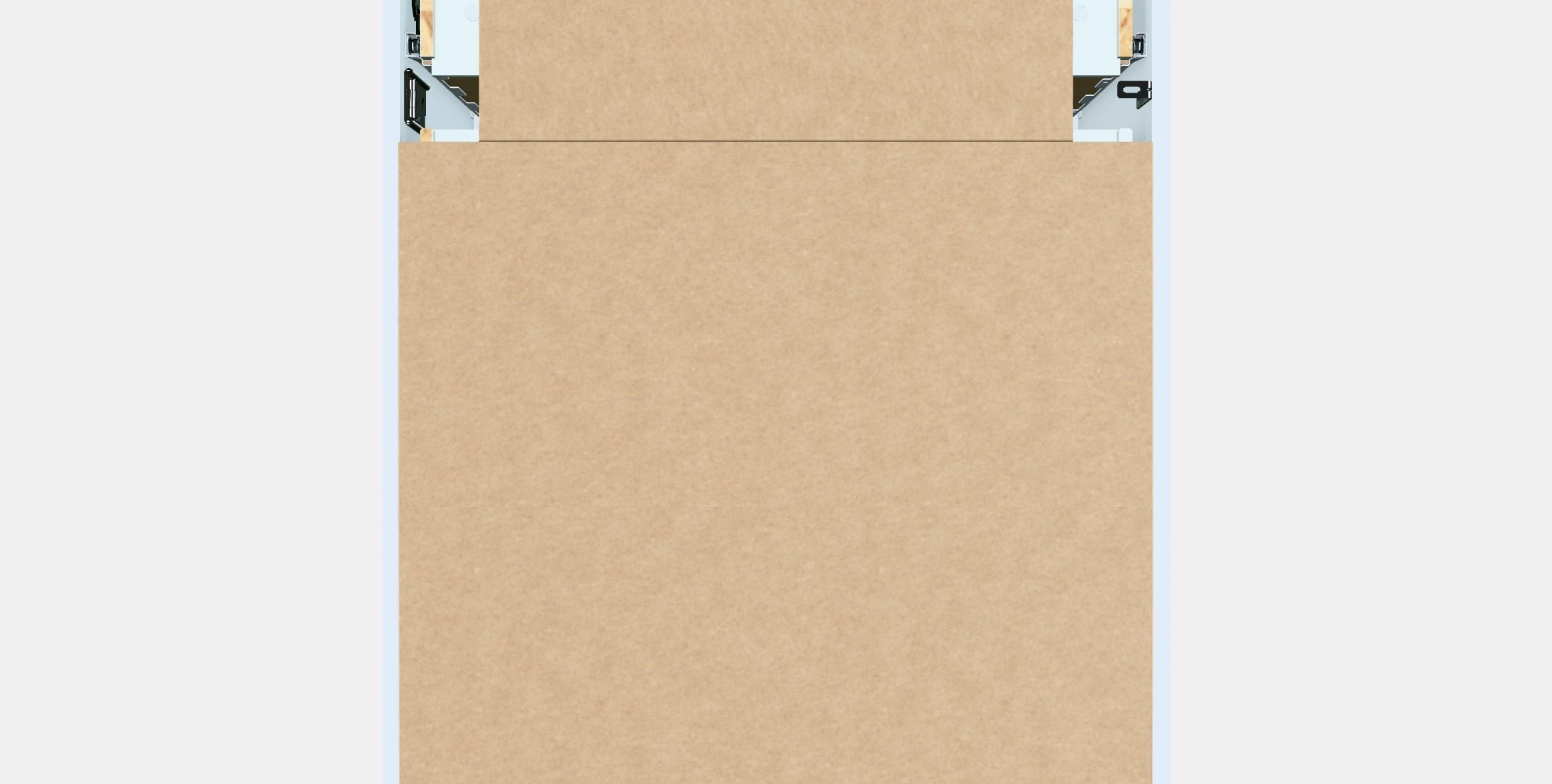 VIHALS Chest of 4 drawers Low-poly 3D model_15