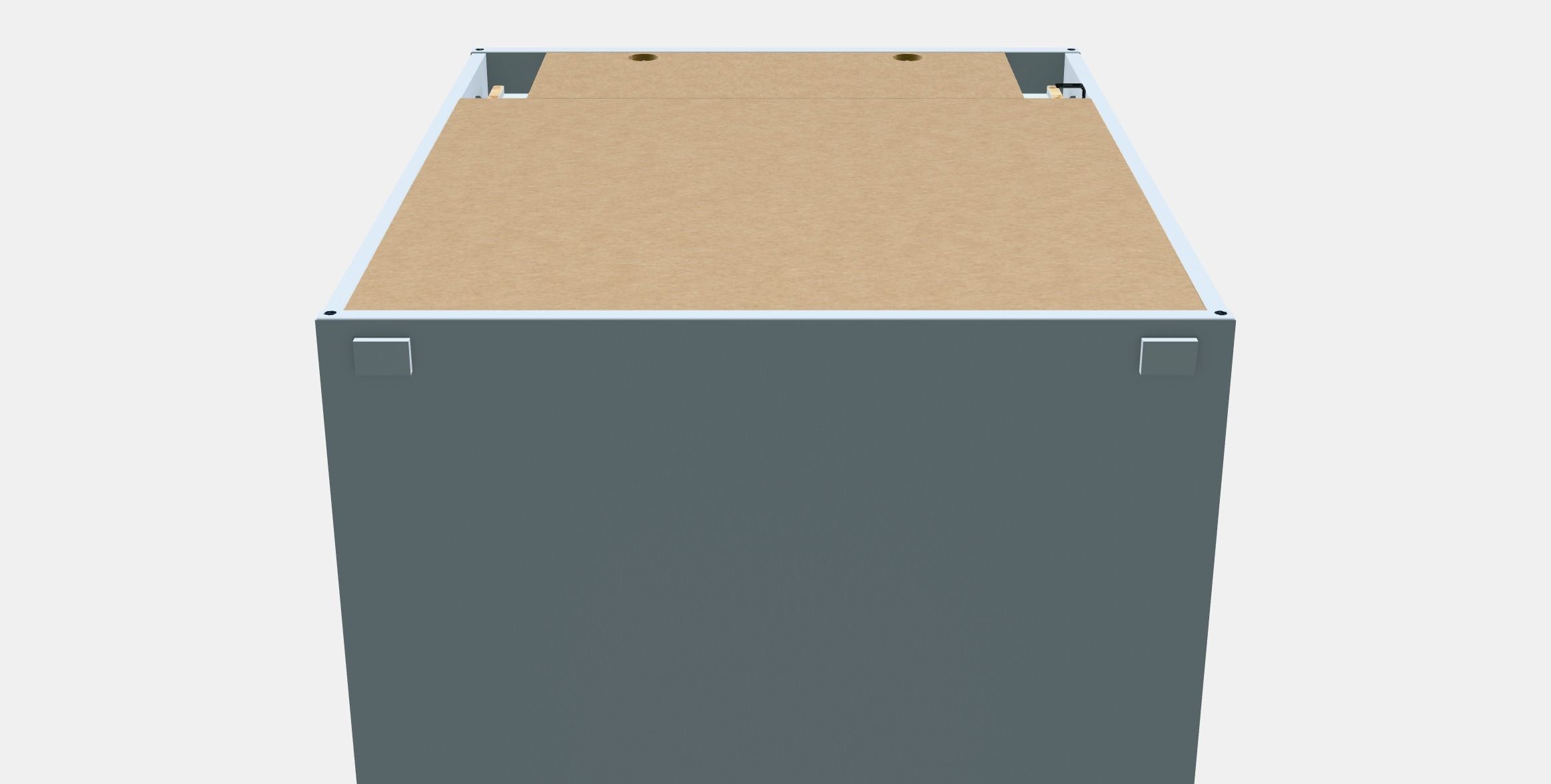 VIHALS Chest of 4 drawers Low-poly 3D model_7