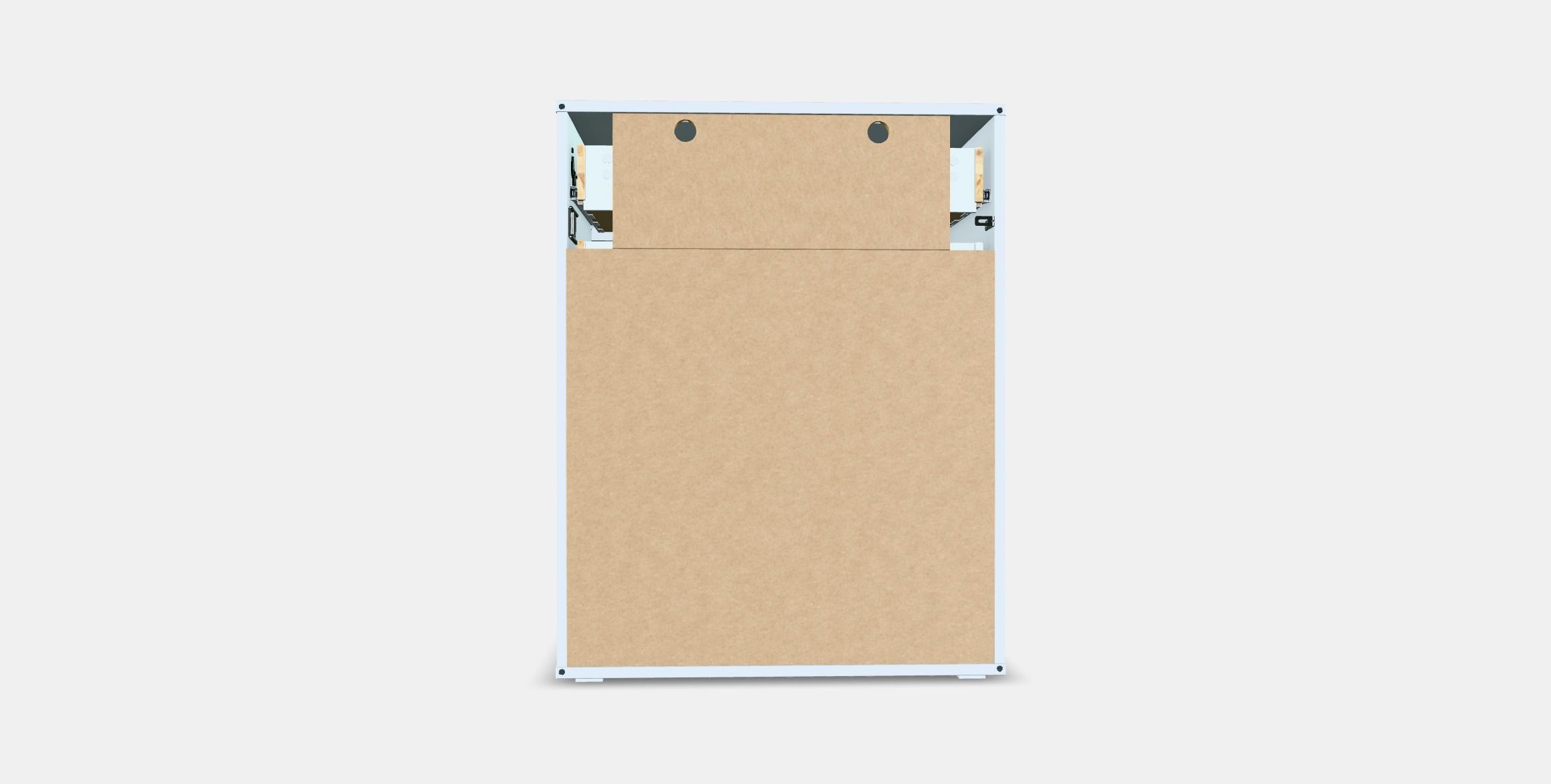 VIHALS Chest of 4 drawers Low-poly 3D model_14