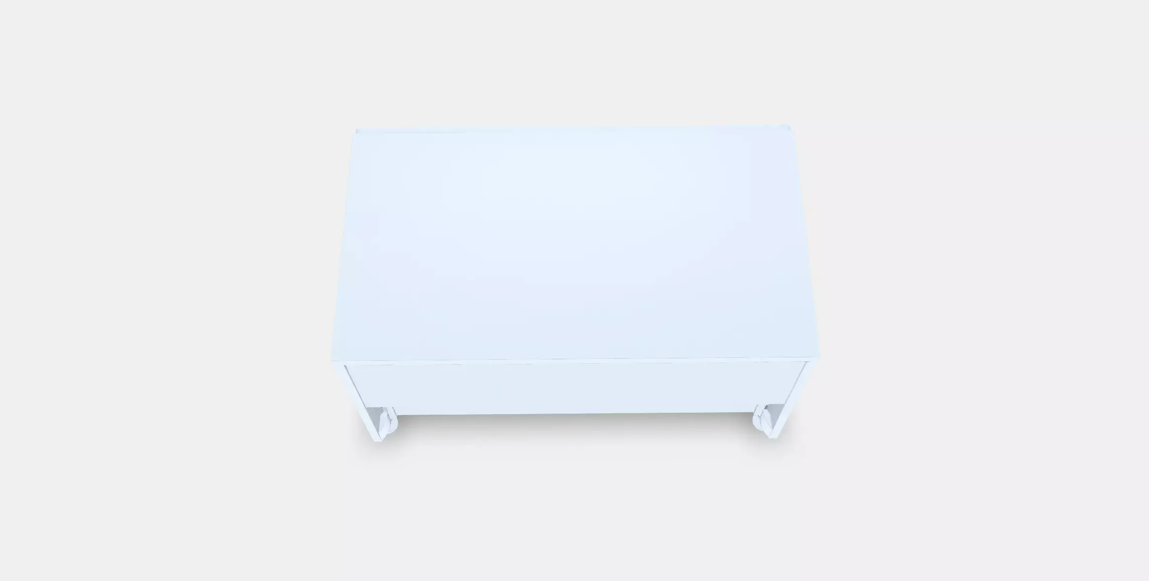 SMASTAD Bench with toy storage Low-poly 3D model_0