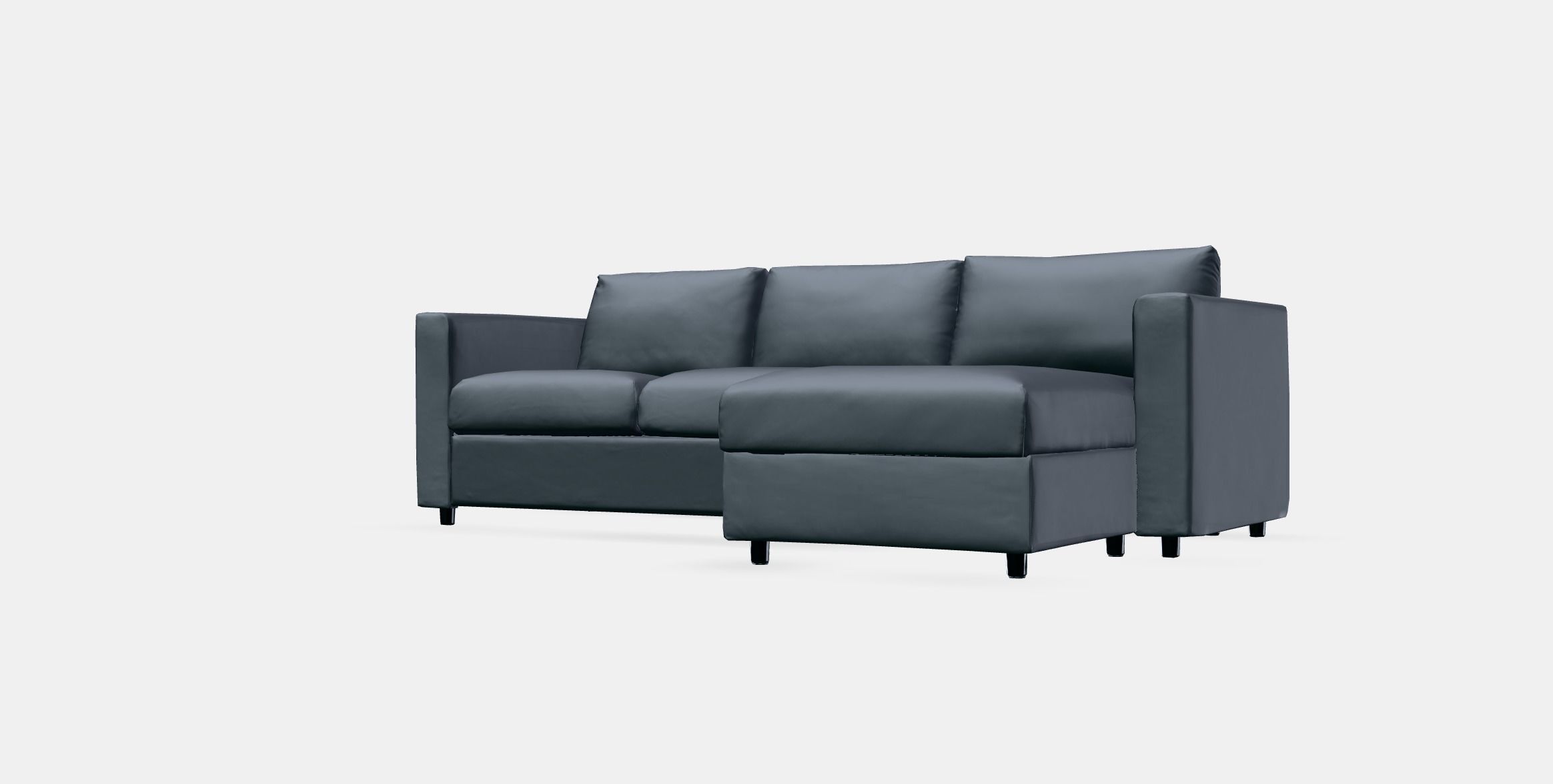 VIMLE 3seat sofa with chaise longue Low-poly 3D model_13