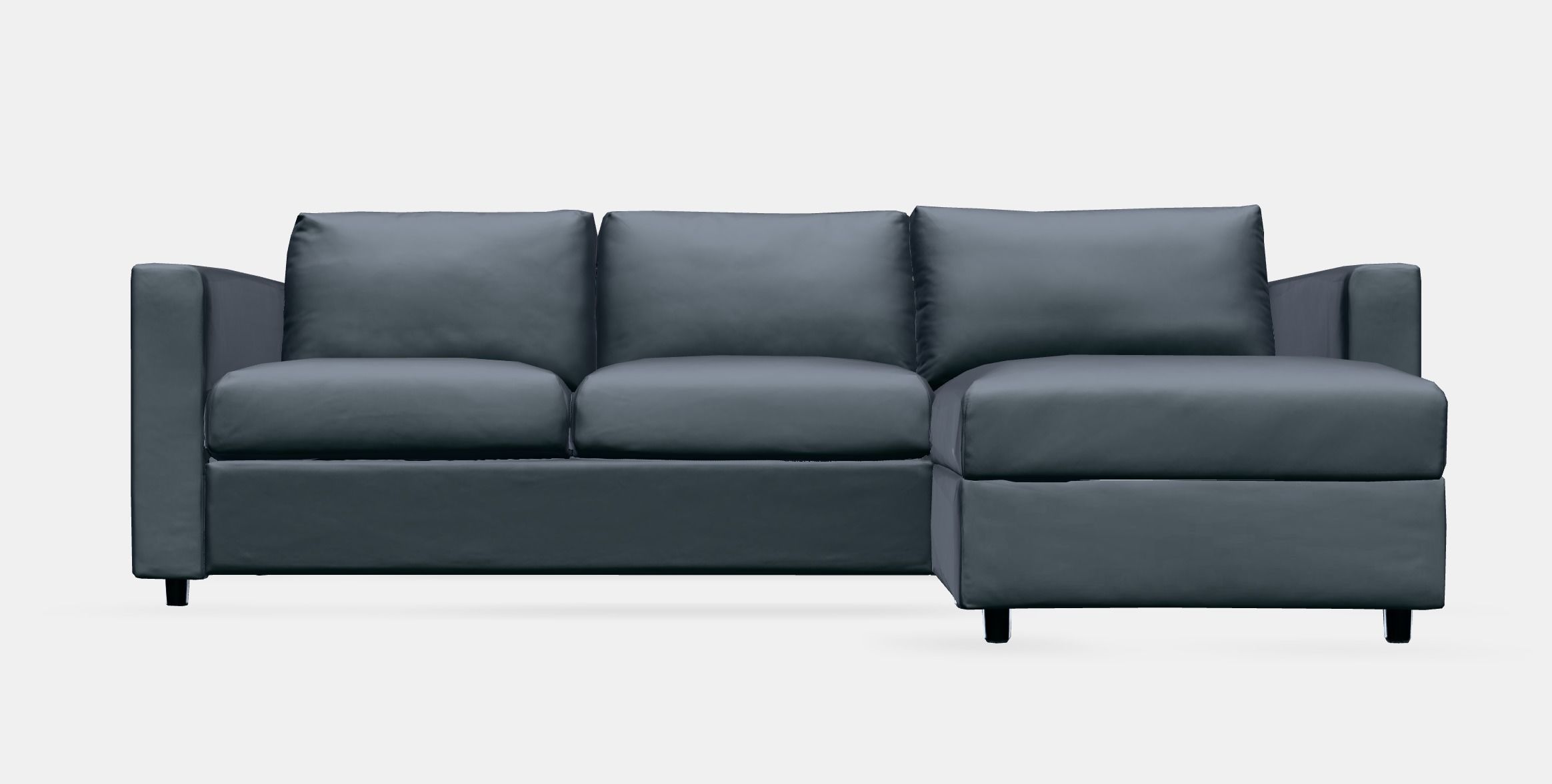 VIMLE 3seat sofa with chaise longue Low-poly 3D model_11