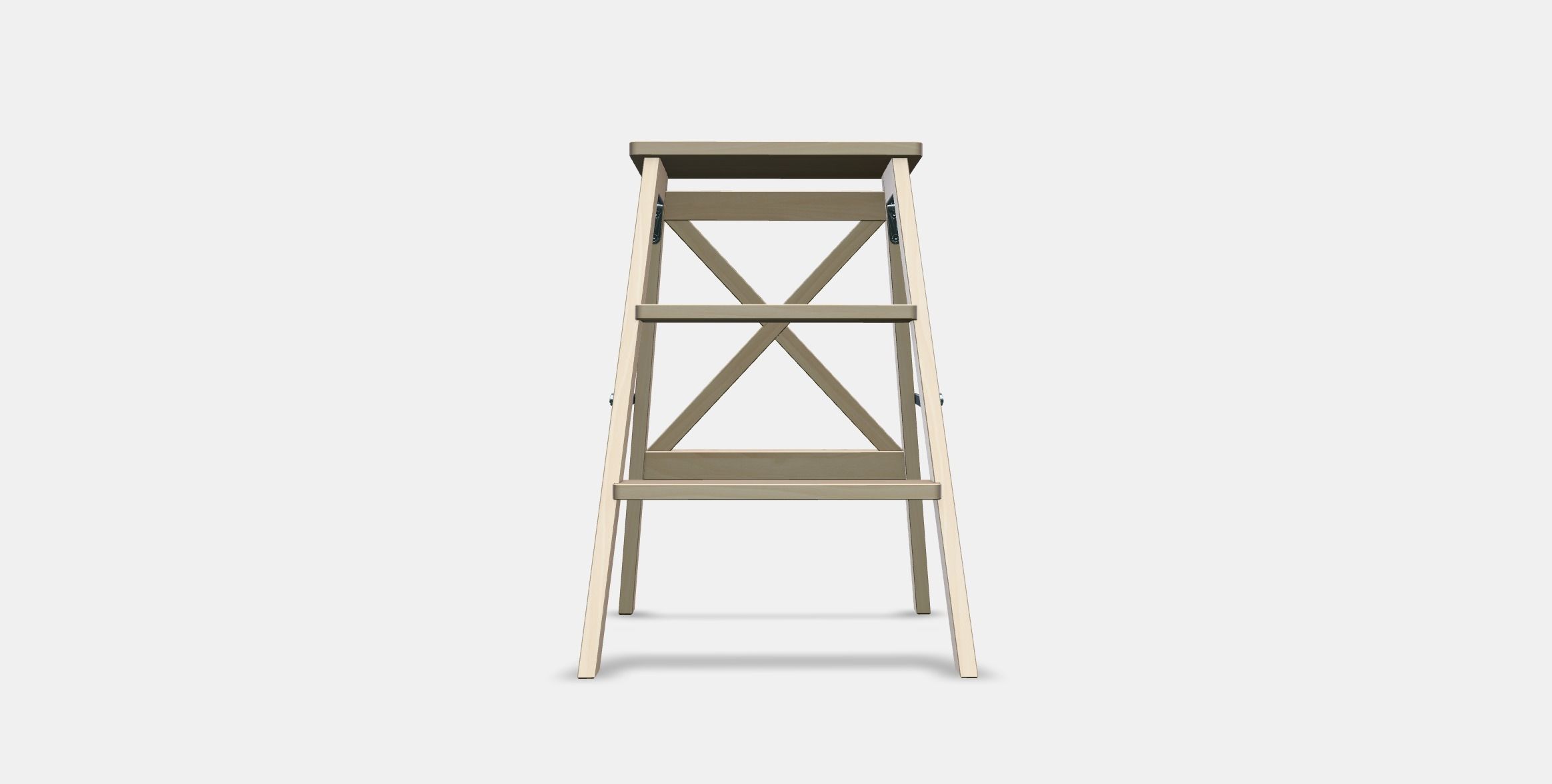 BEKVAM Stepladder 3 steps Low-poly 3D model_9