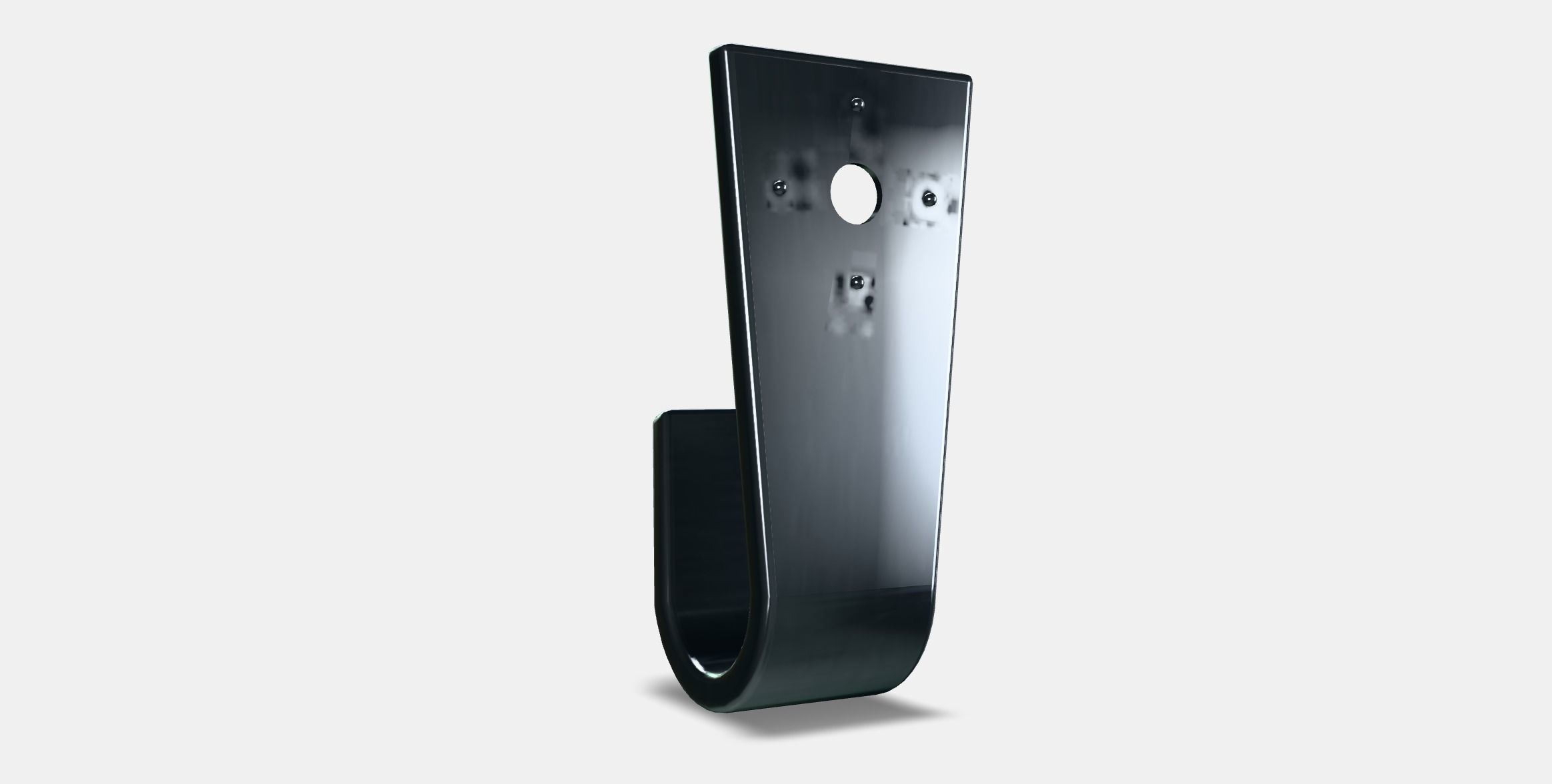 BLECKA Hook Low-poly 3D model_16