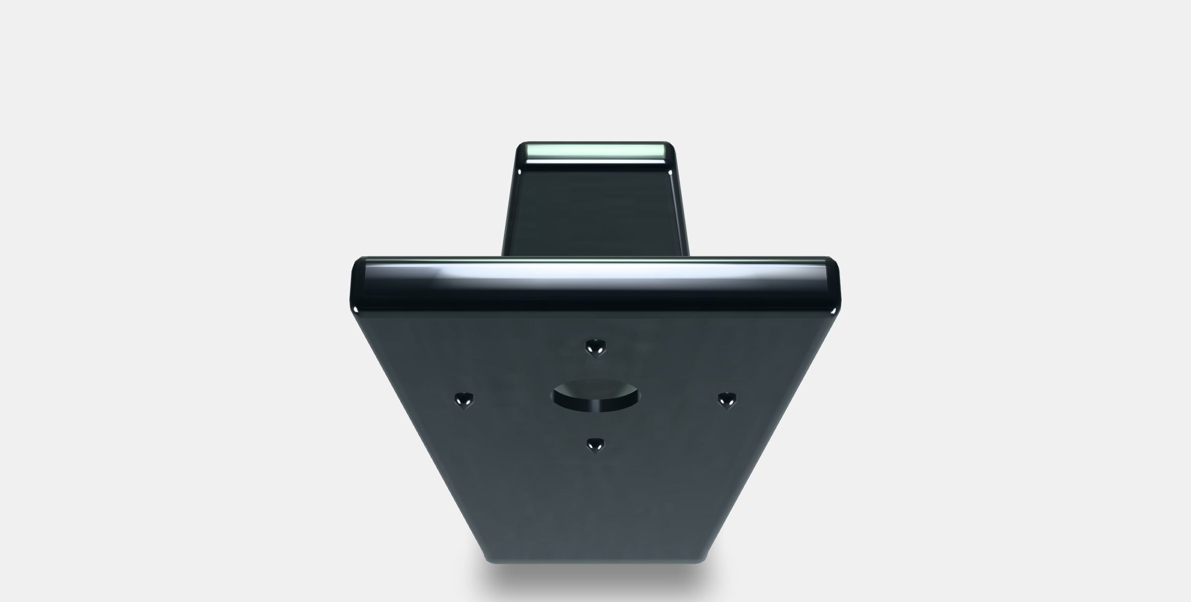 BLECKA Hook Low-poly 3D model_5