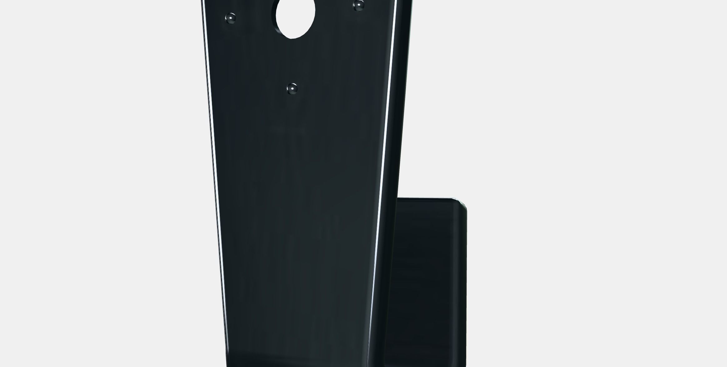 BLECKA Hook Low-poly 3D model_6