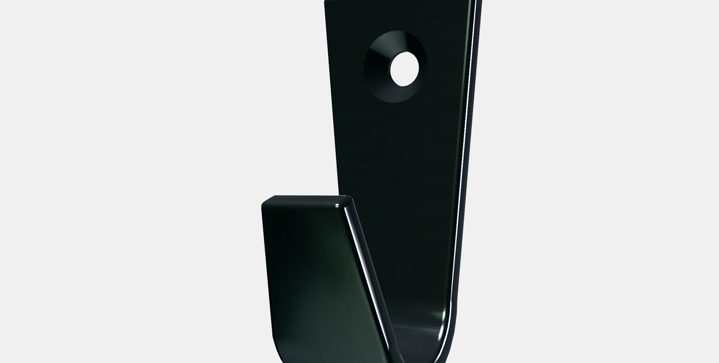 BLECKA Hook Low-poly 3D model_13