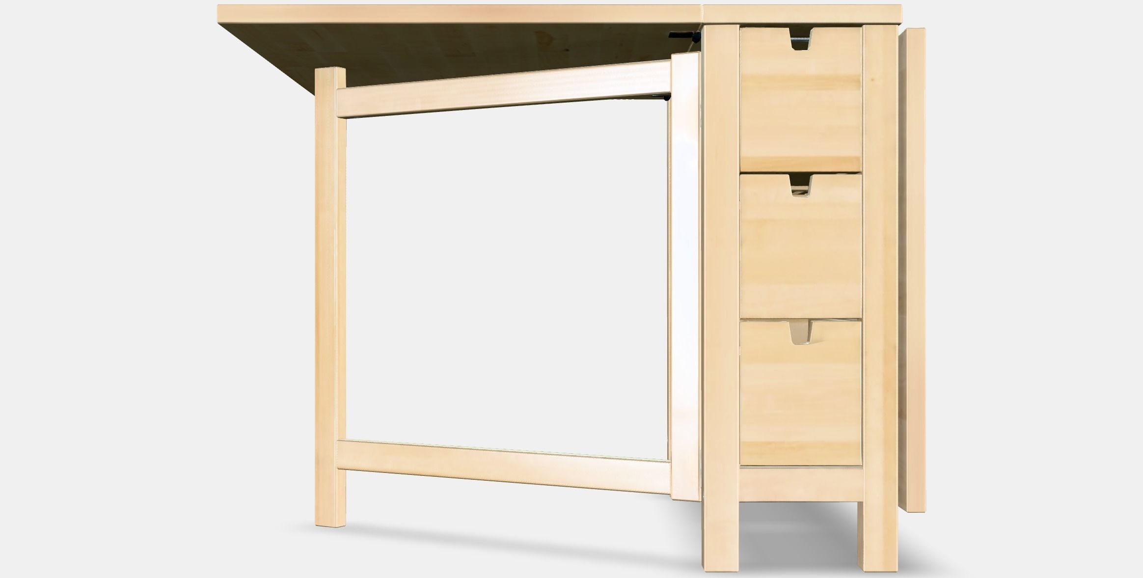 NORDEN Gateleg table Low-poly 3D model_14