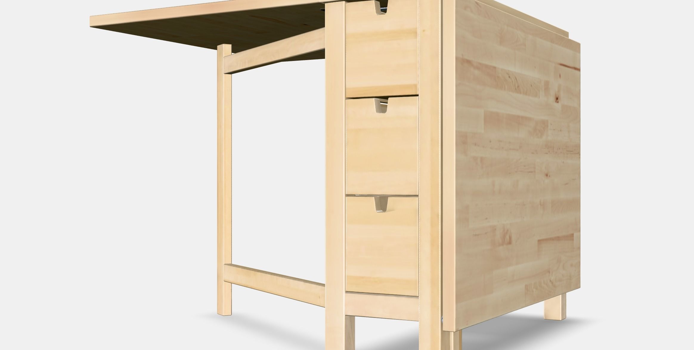 NORDEN Gateleg table Low-poly 3D model_5