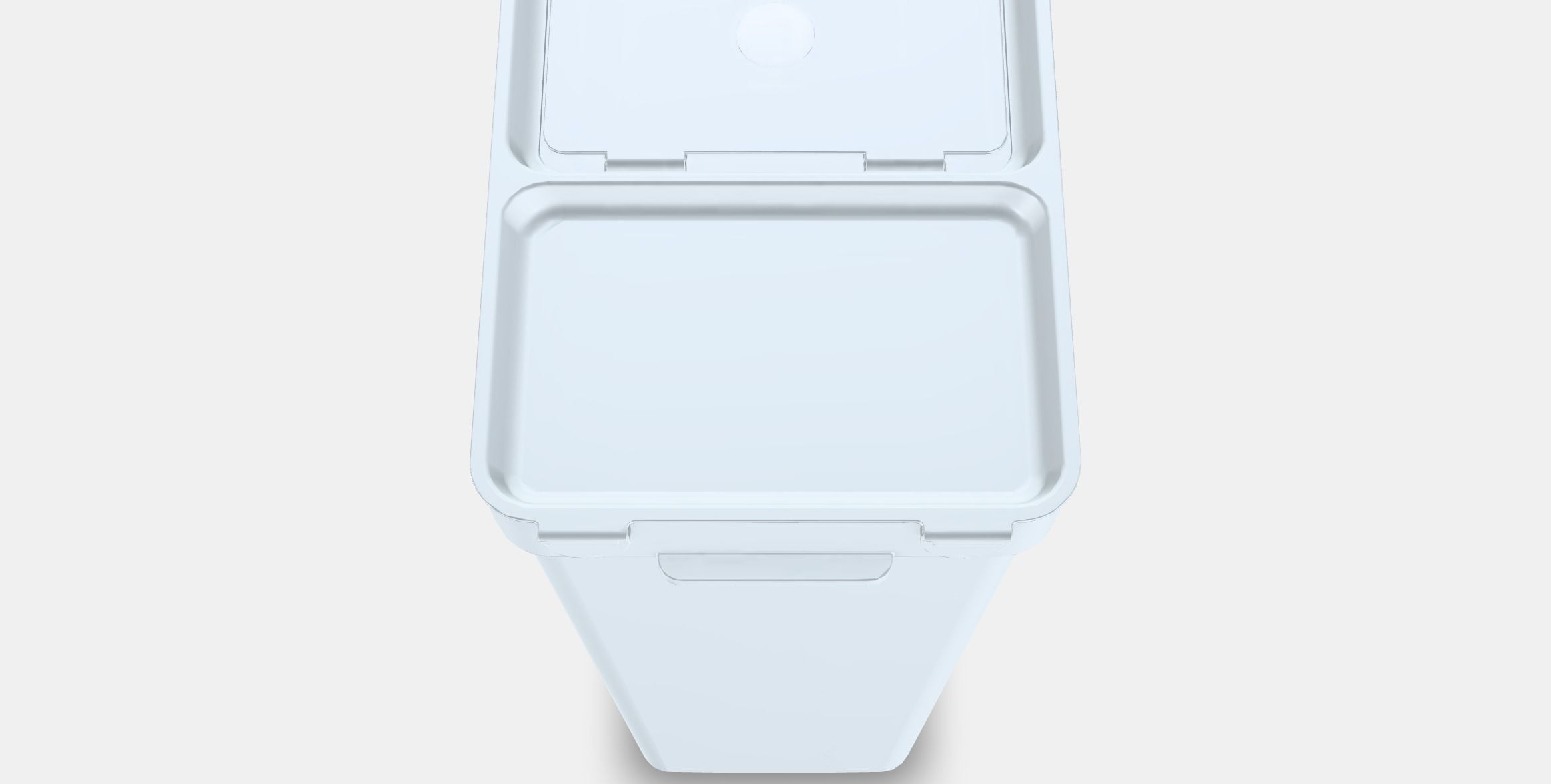 HALLBAR Bin with lid 1 Low-poly 3D model_4