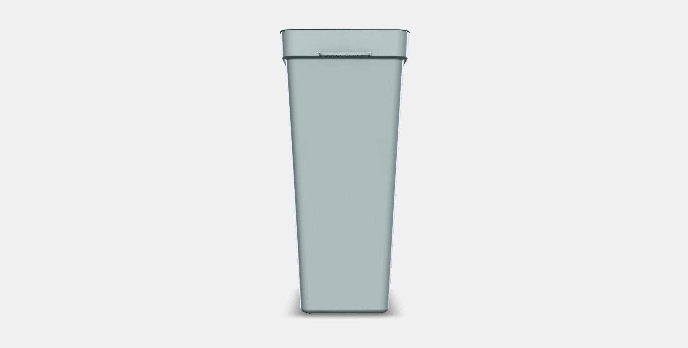 HALLBAR Bin with lid 1 Low-poly 3D model_10