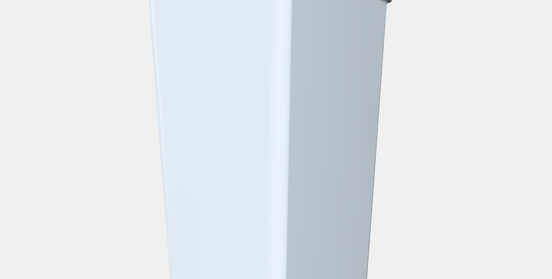 HALLBAR Bin with lid 1 Low-poly 3D model_6