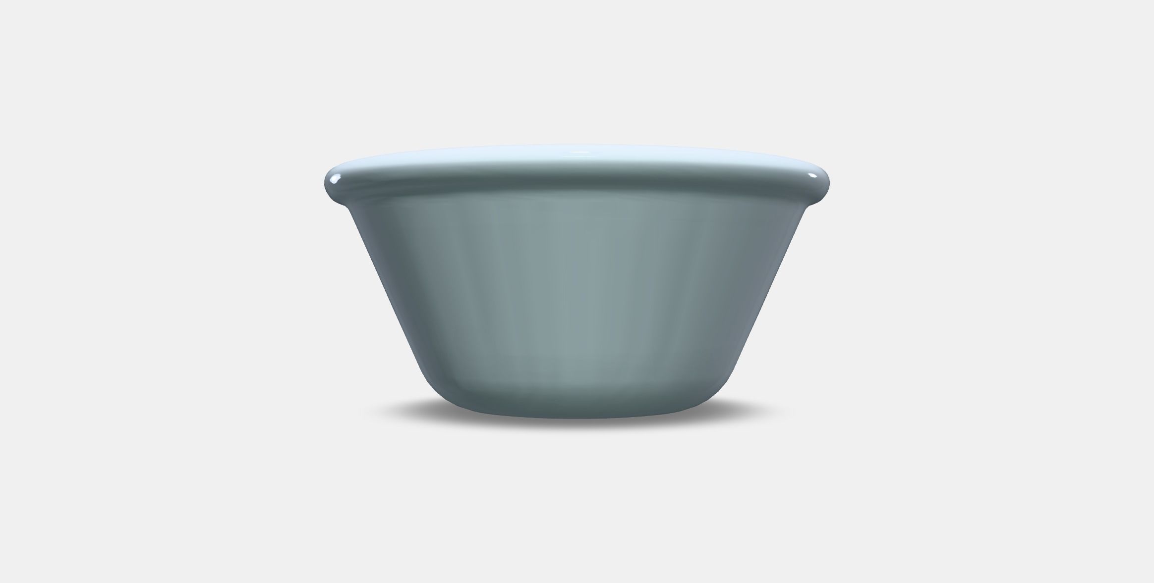 VARDAGEN Bowl Low-poly 3D model_10