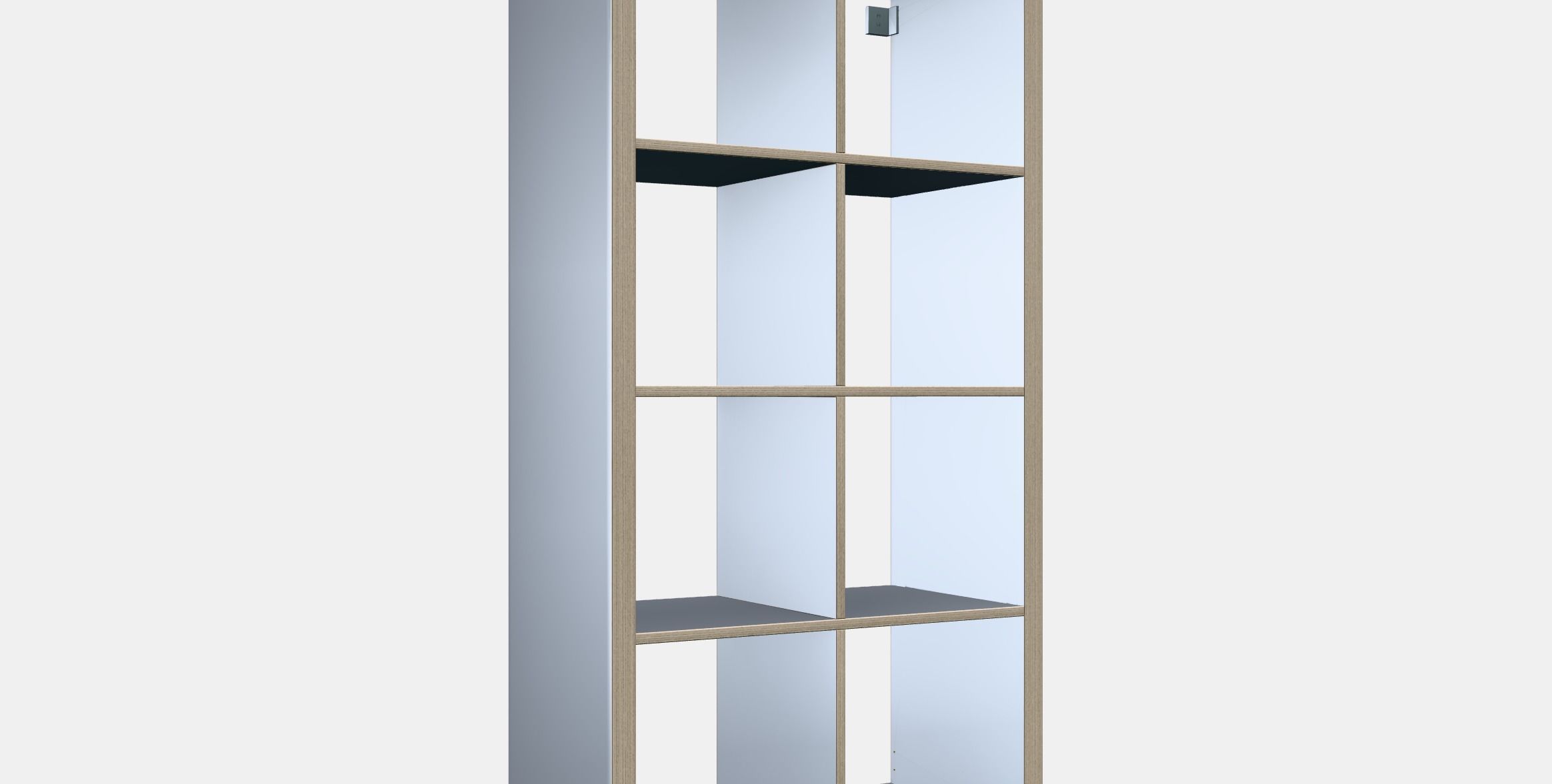 KALLAX Shelving unit 3 Low-poly 3D model_8