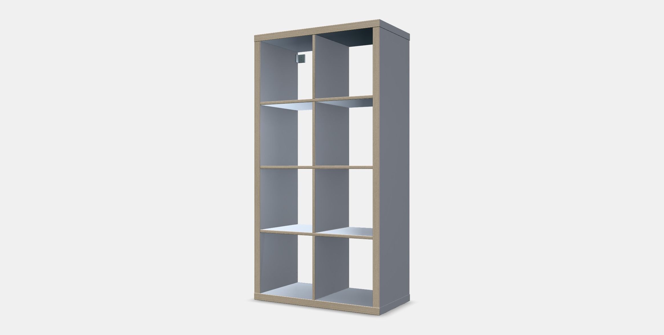 KALLAX Shelving unit 3 Low-poly 3D model_12