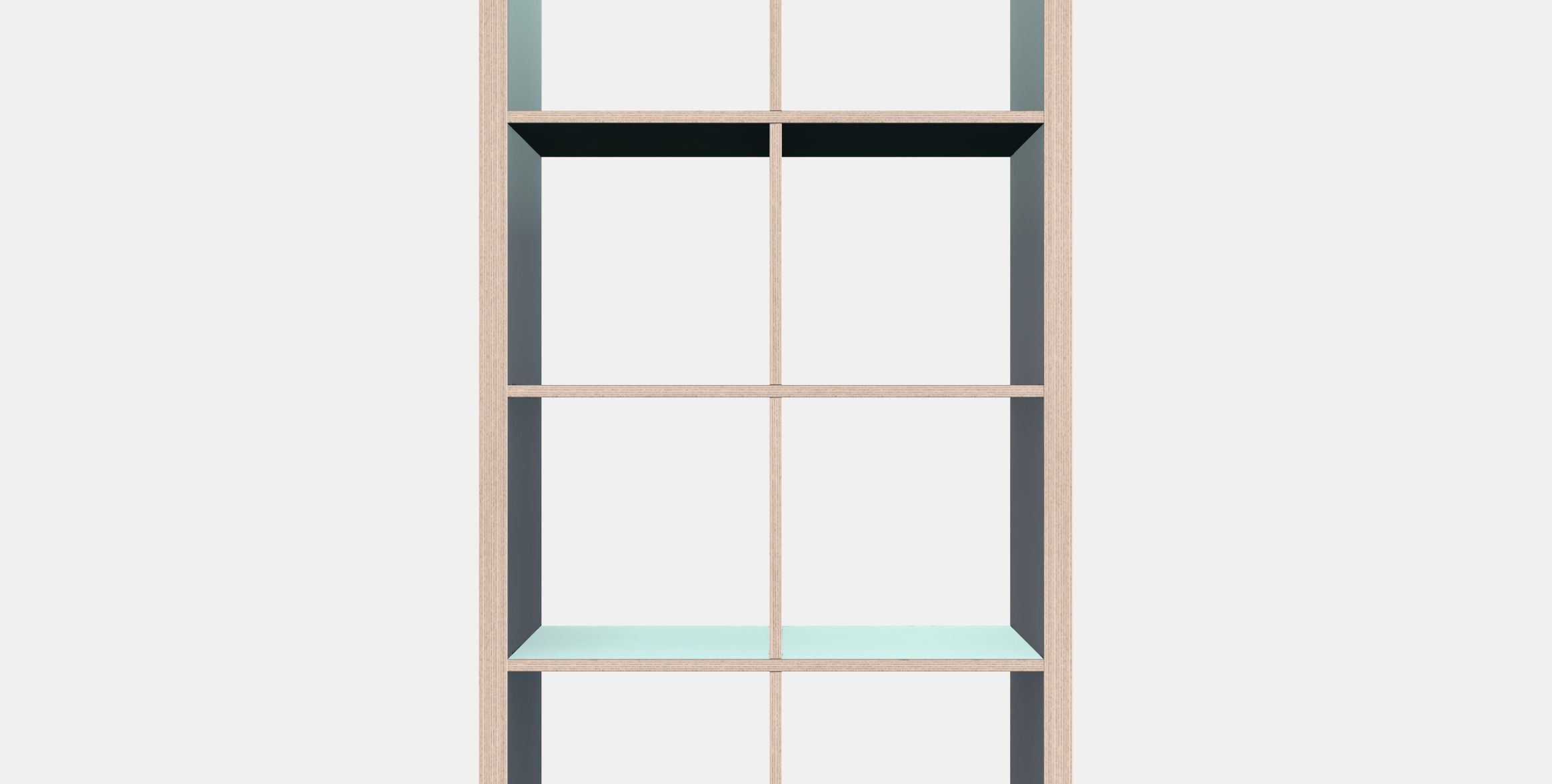 KALLAX Shelving unit 3 Low-poly 3D model_15