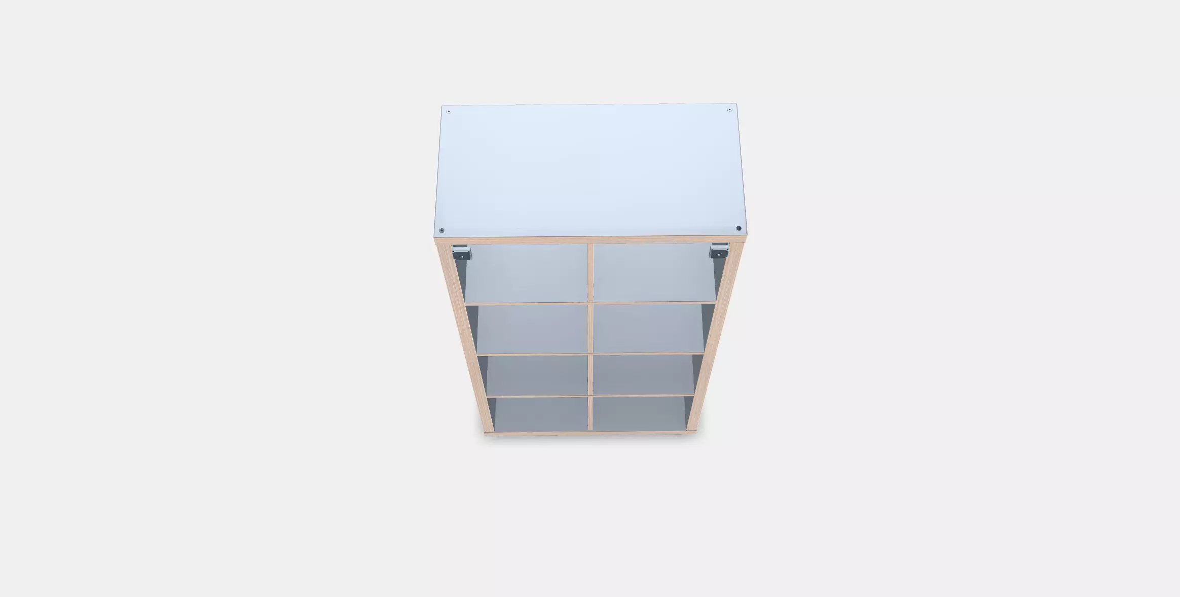 KALLAX Shelving unit 3 Low-poly 3D model_0