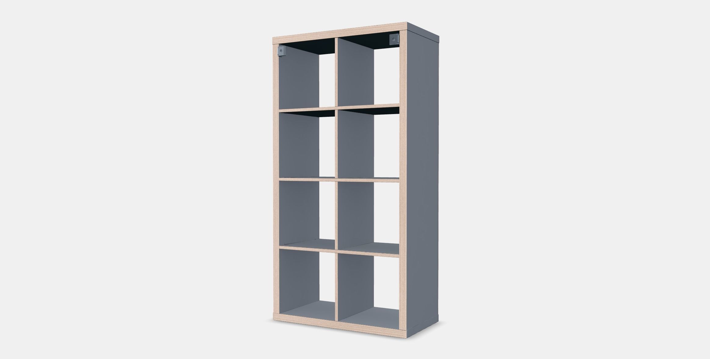 KALLAX Shelving unit 3 Low-poly 3D model_7
