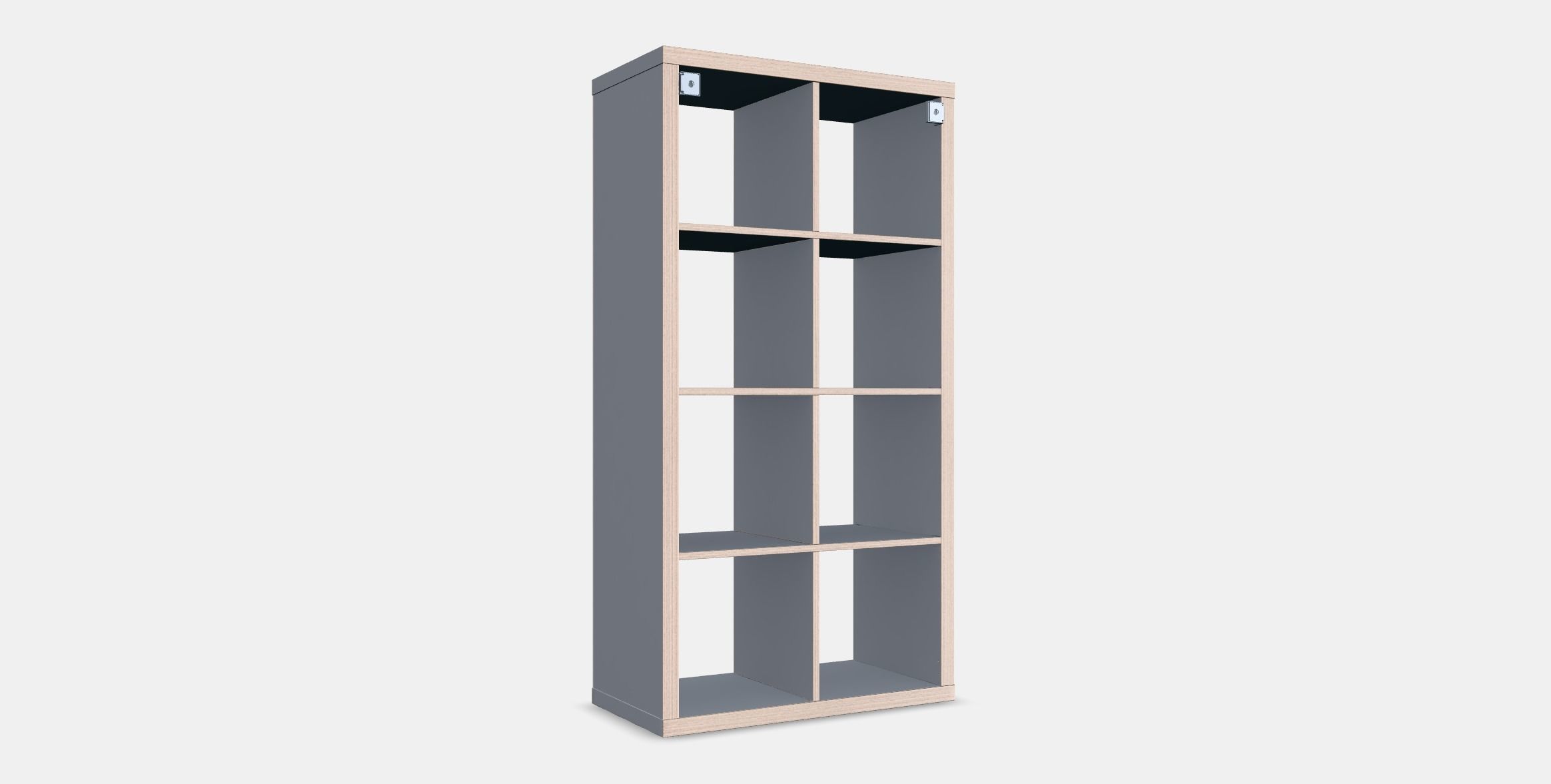 KALLAX Shelving unit 3 Low-poly 3D model_16