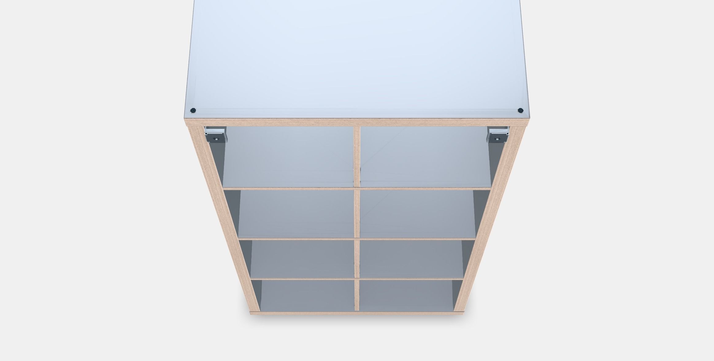 KALLAX Shelving unit 3 Low-poly 3D model_2