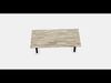 SKOGSTA Dining table Low-poly 3D model_1