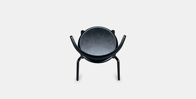 YNGVAR Chair Low-poly 3D model