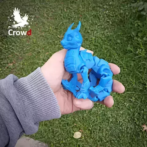 FLEXI DRAGON 3D print model