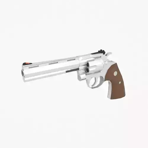 Colt python  Low-poly