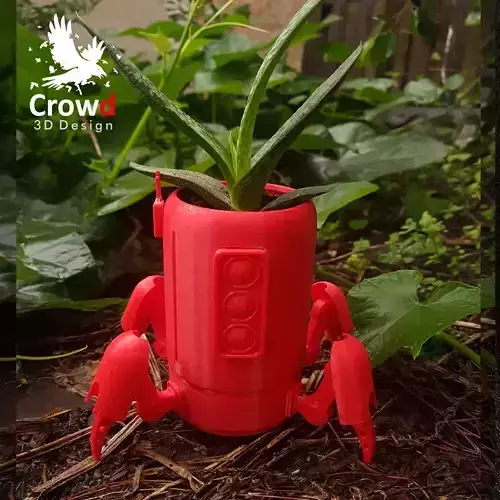 BOT POT DOUBLE IRRIGATION 3D print model