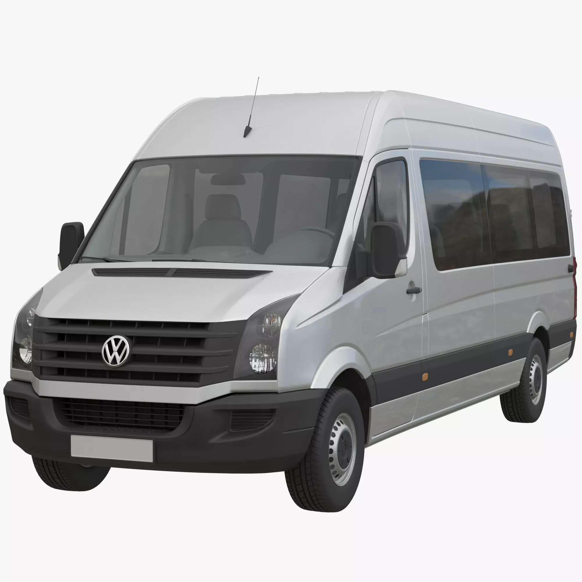 VW Crafter L3H2 Minibus 2011 3D model