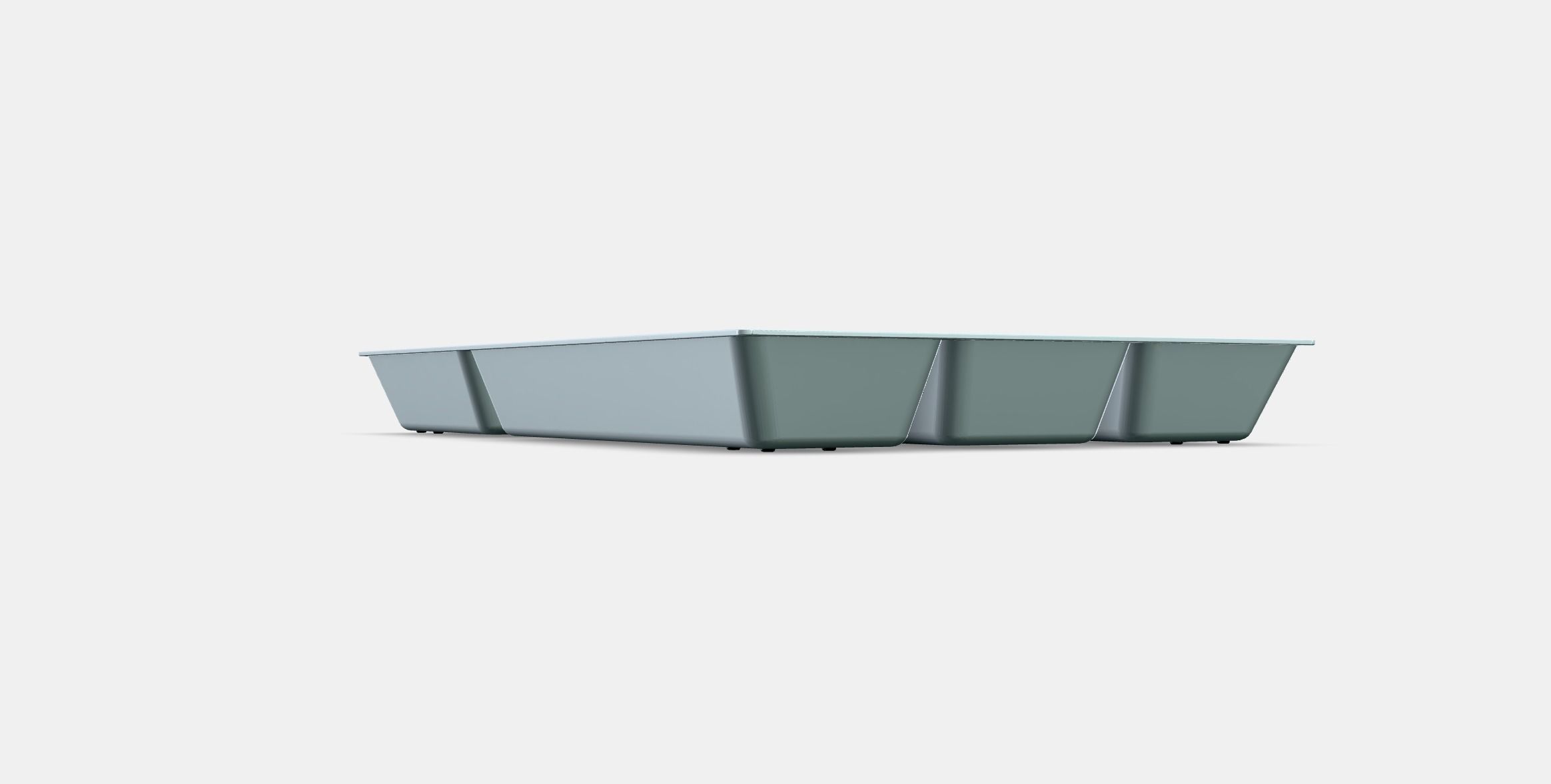 UPPDATERA Cutlery tray 1 Low-poly 3D model_9