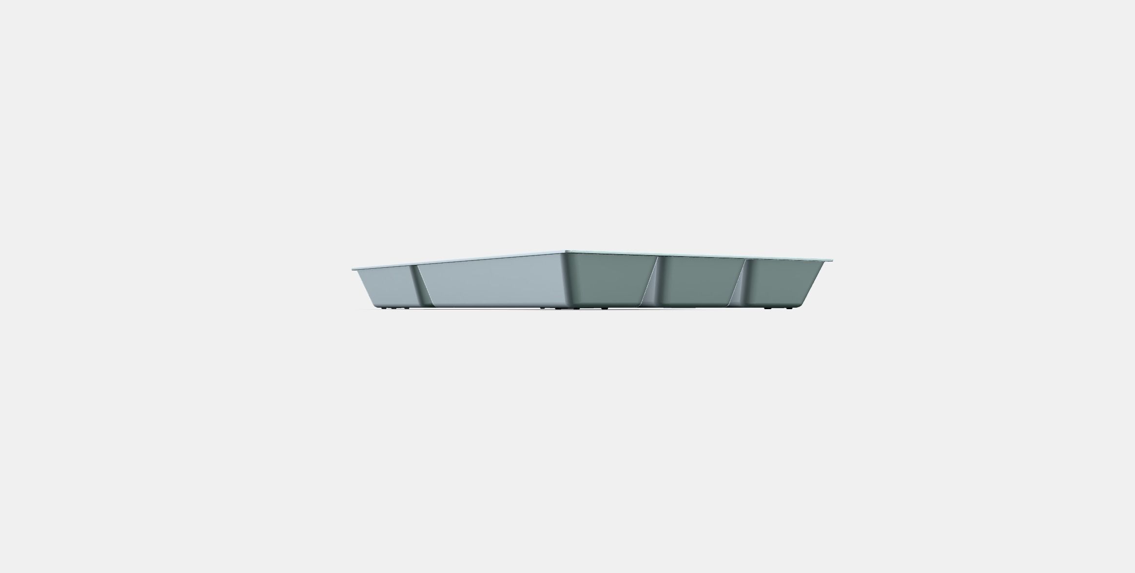 UPPDATERA Cutlery tray 1 Low-poly 3D model_3