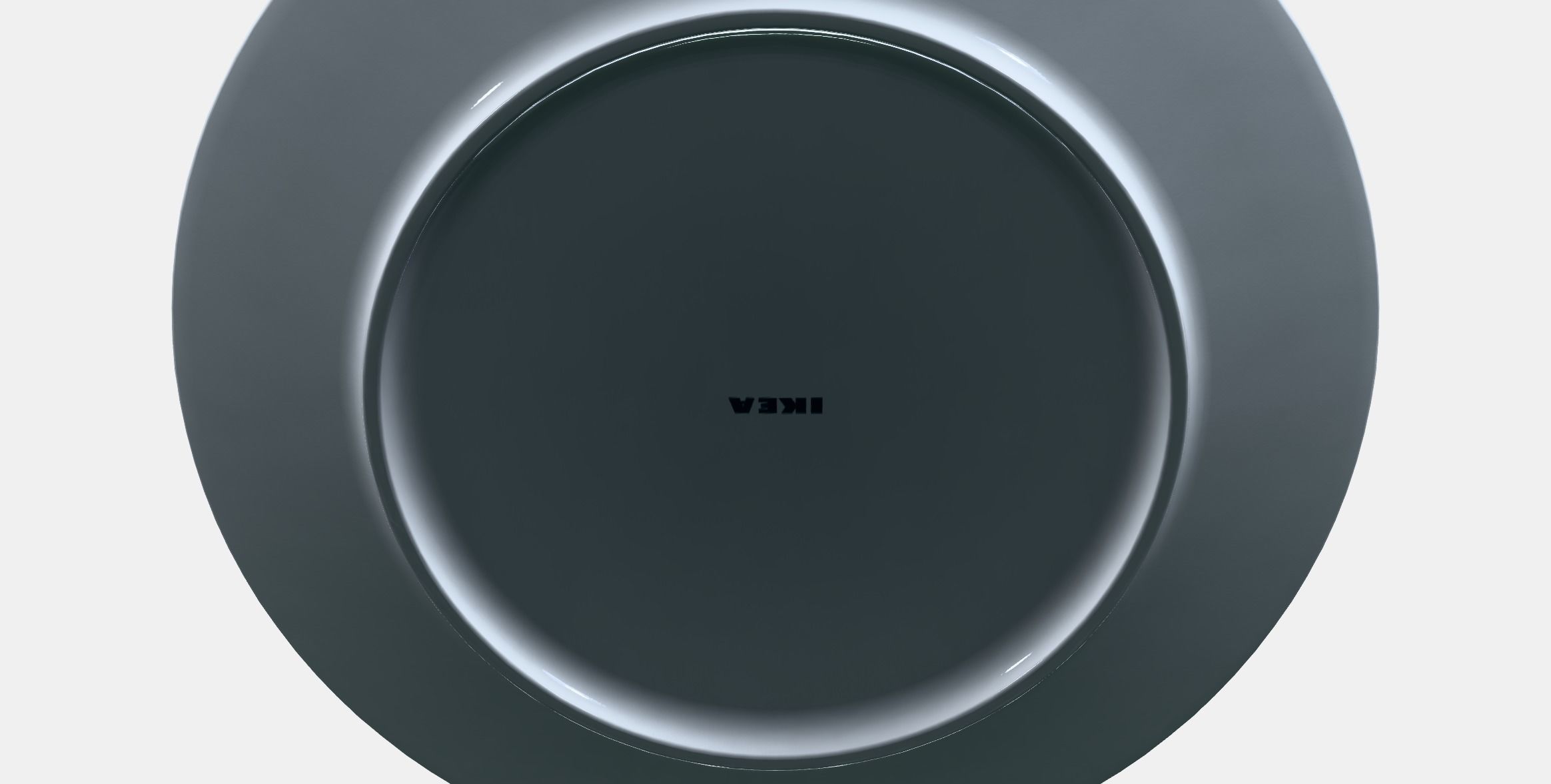 IKEA 365 Plate Low-poly 3D model_8