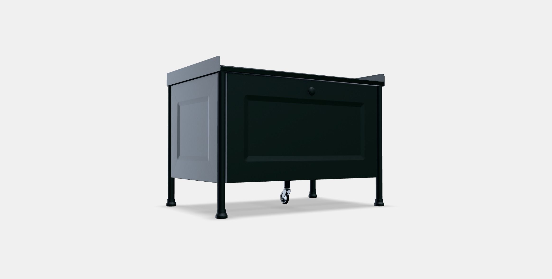 KORNSJO Storage bench Low-poly 3D model_3