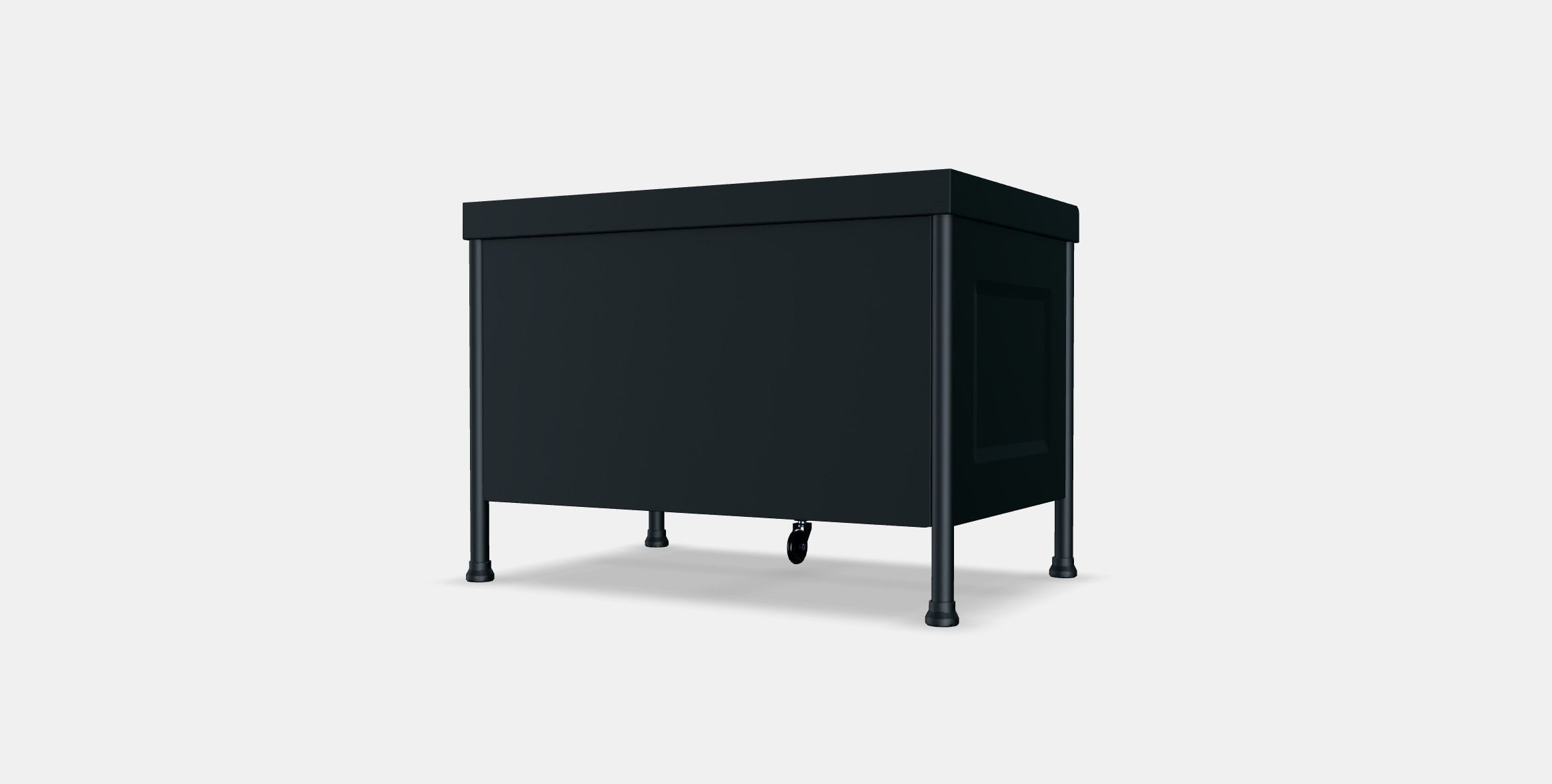 KORNSJO Storage bench Low-poly 3D model_2