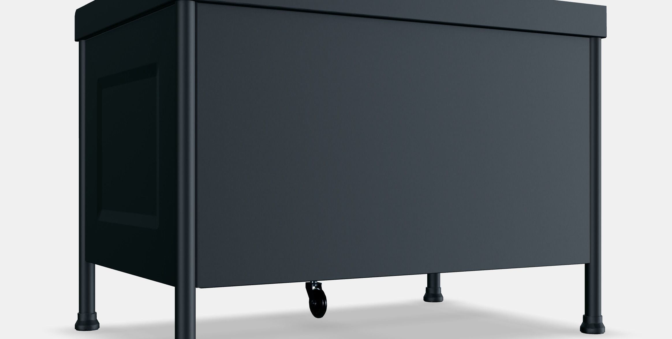 KORNSJO Storage bench Low-poly 3D model_4