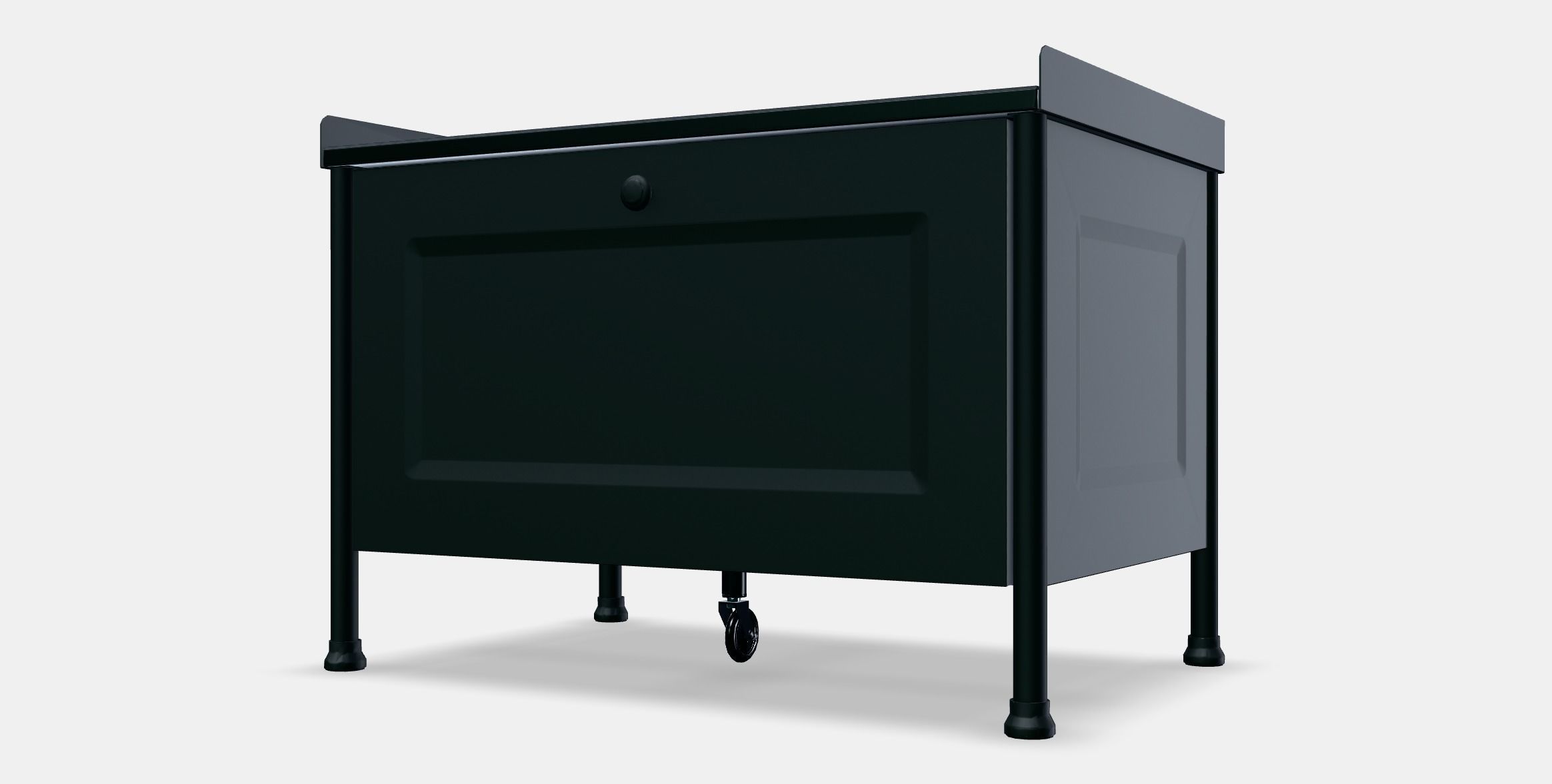 KORNSJO Storage bench Low-poly 3D model_13
