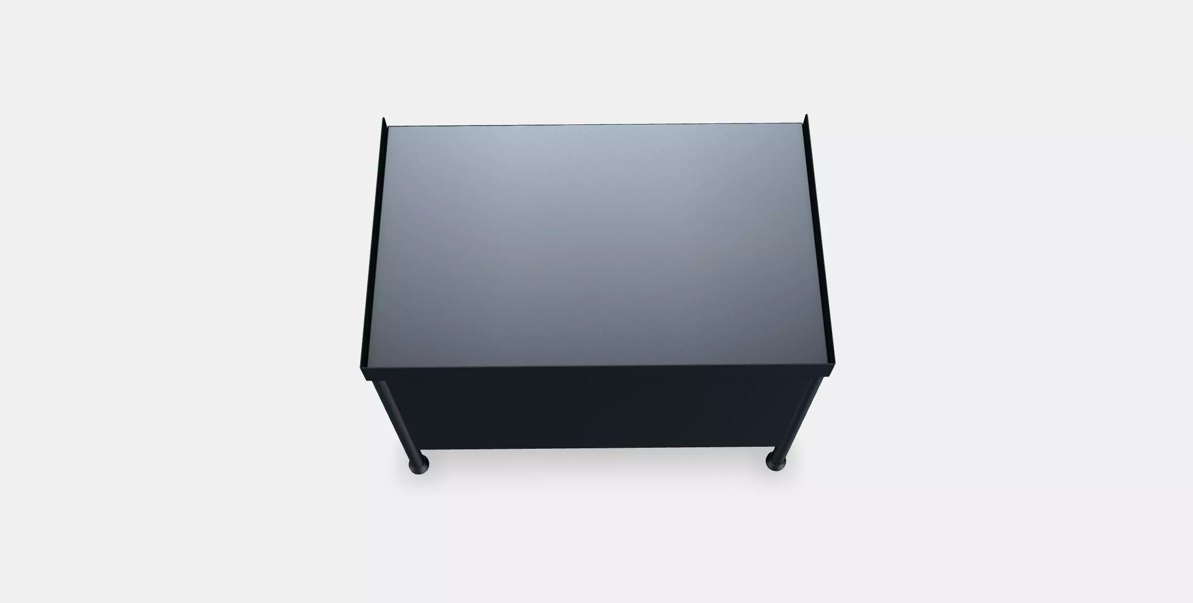 KORNSJO Storage bench Low-poly 3D model_0