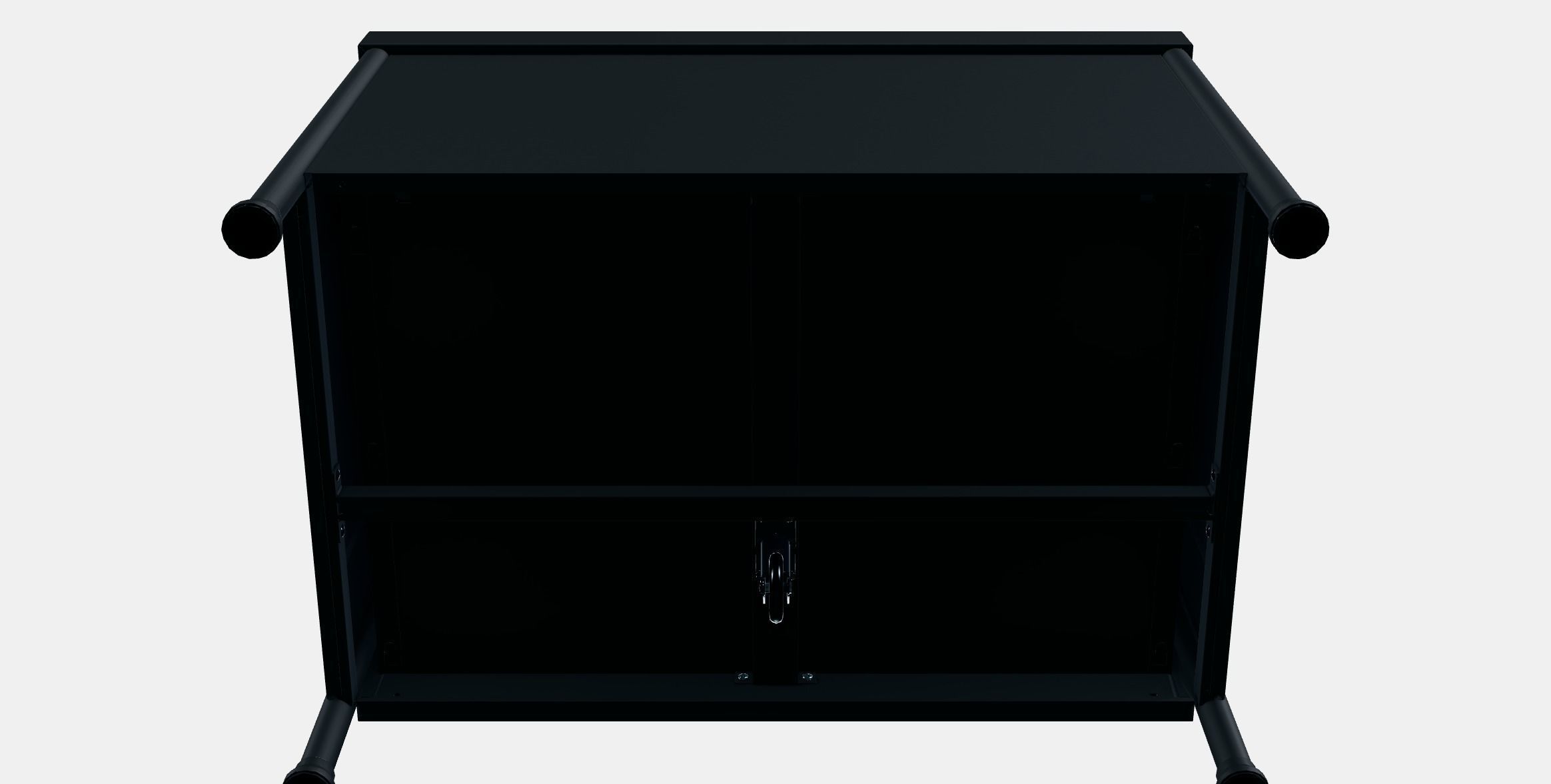 KORNSJO Storage bench Low-poly 3D model_6