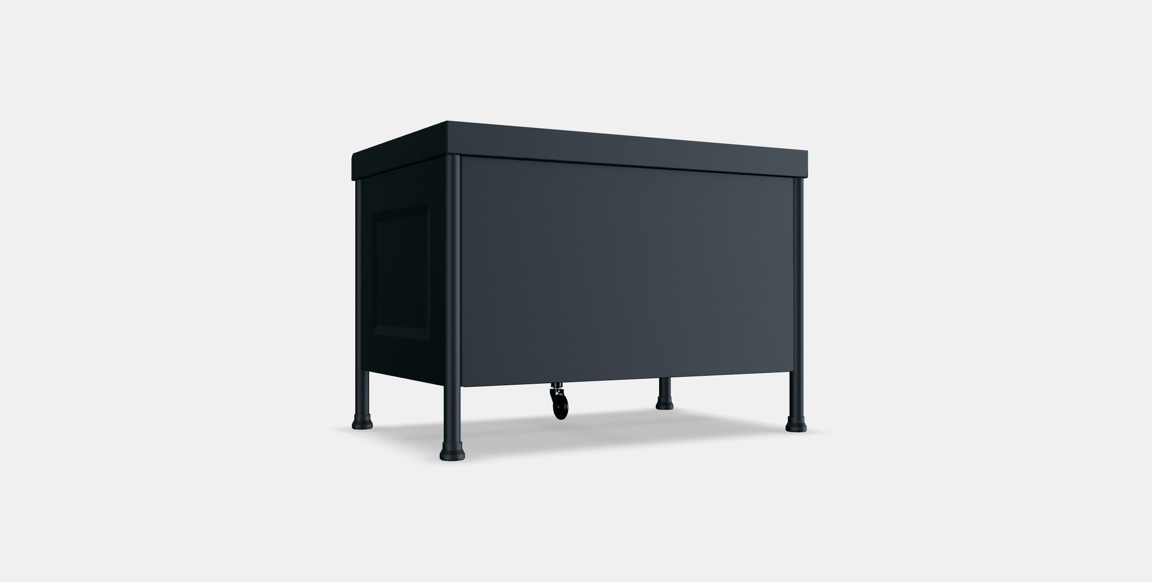 KORNSJO Storage bench Low-poly 3D model_16