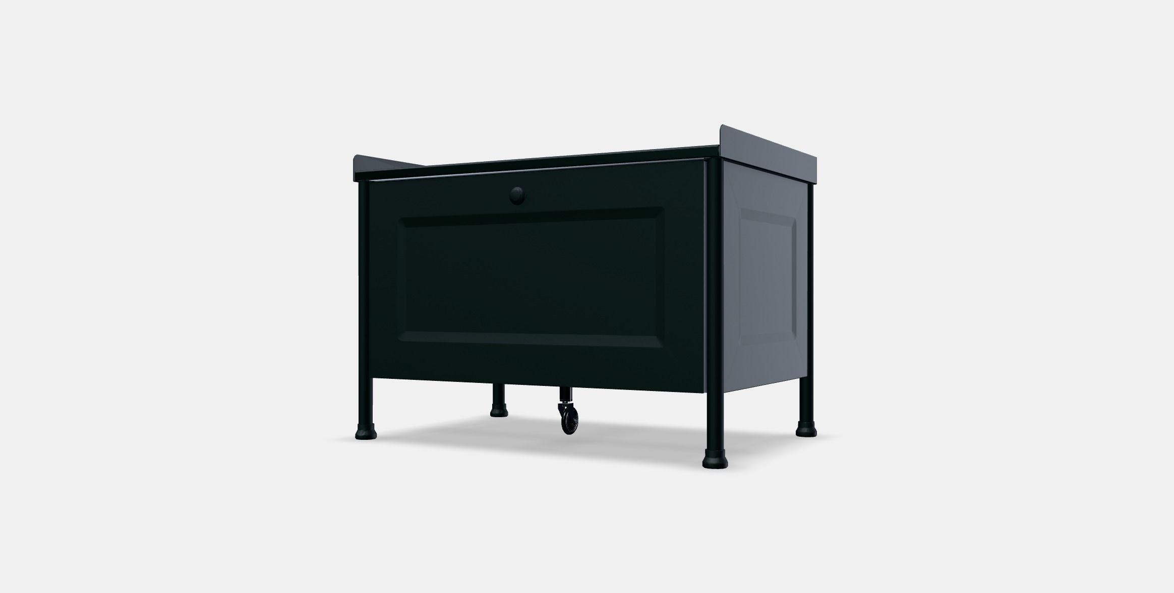 KORNSJO Storage bench Low-poly 3D model_12