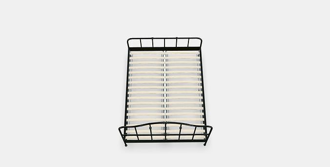 SAGSTUA Bed frame Low-poly 3D model