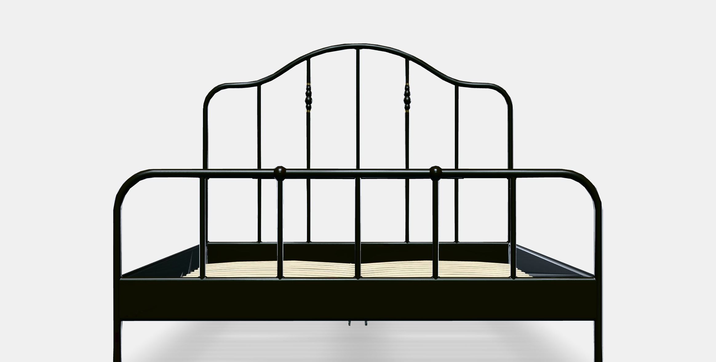 SAGSTUA Bed frame Low-poly 3D model_11