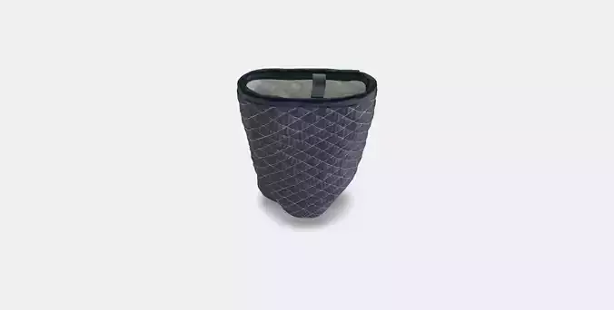 MARIATHERES Oven glove Low-poly 3D model