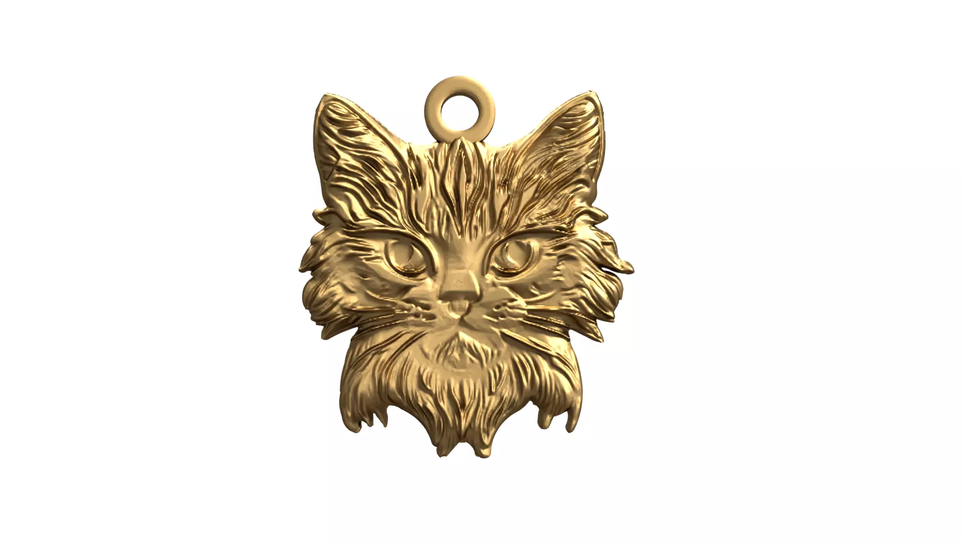 Cat pendant-03 3D print model_0