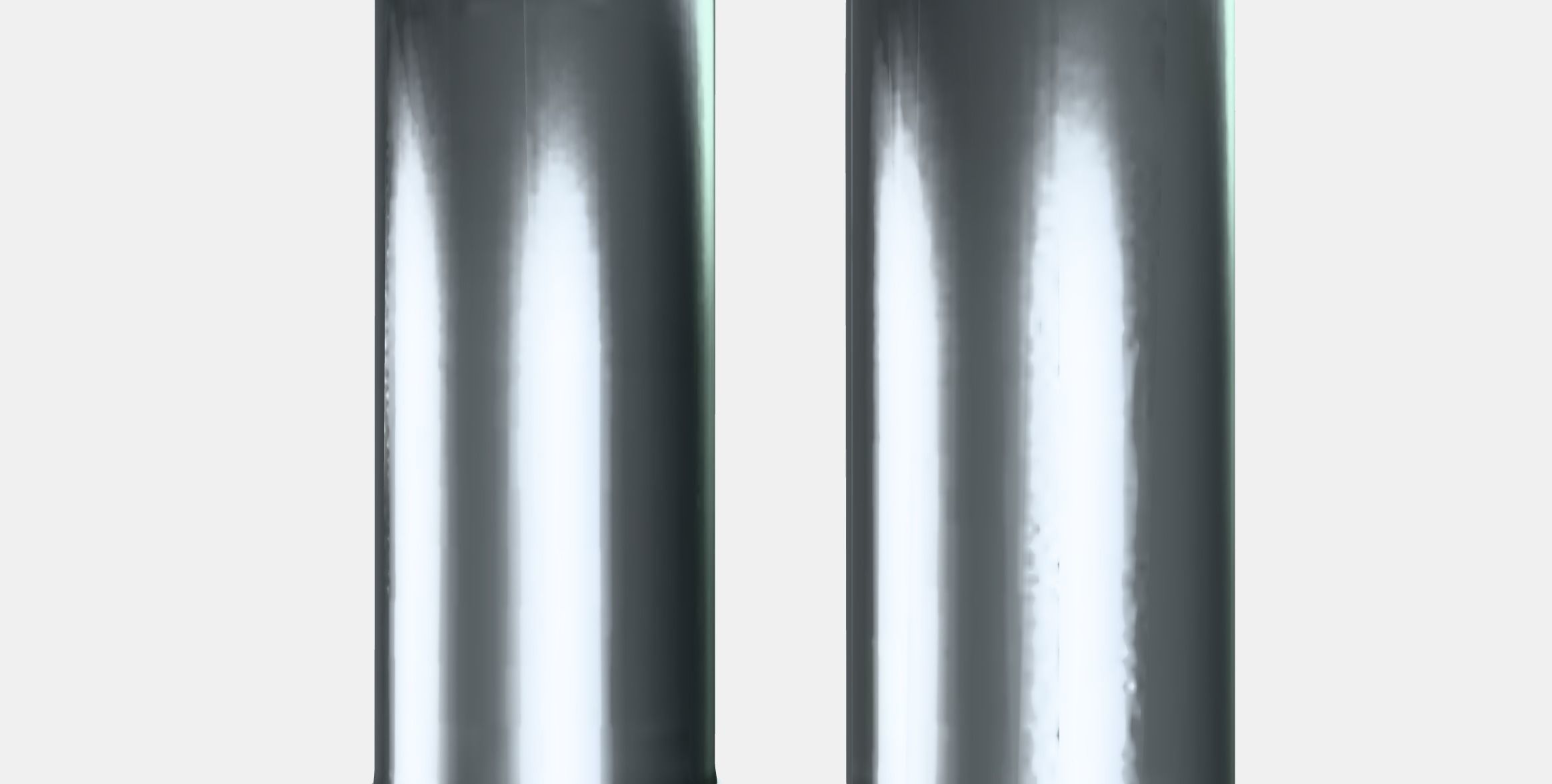 PLATS Saltpepper shaker set of 2 Low-poly 3D model_8