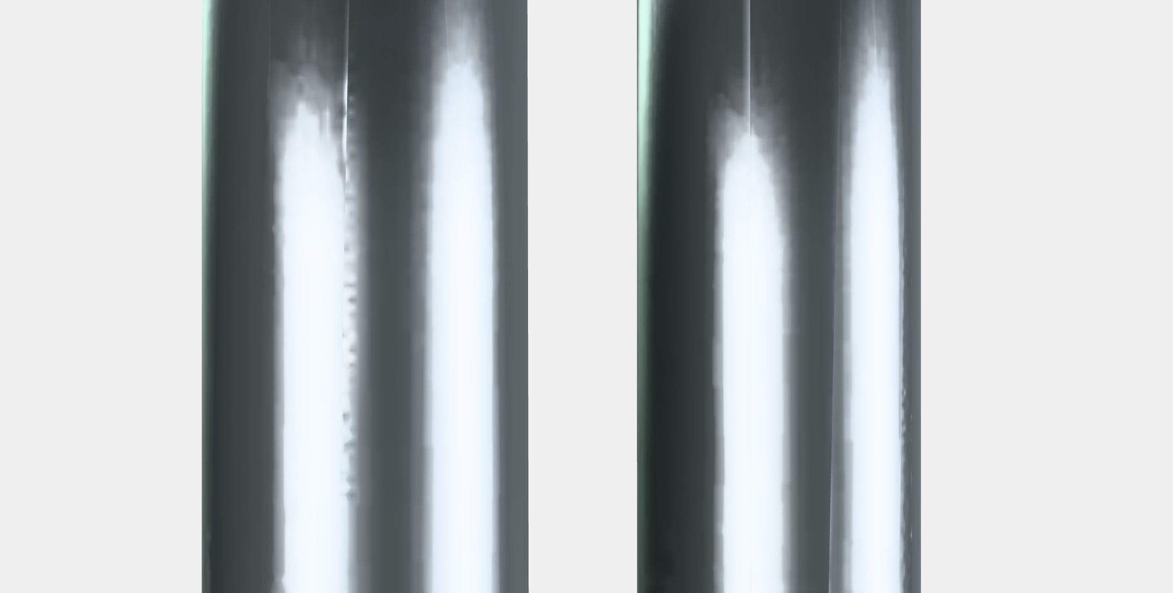 PLATS Saltpepper shaker set of 2 Low-poly 3D model_2